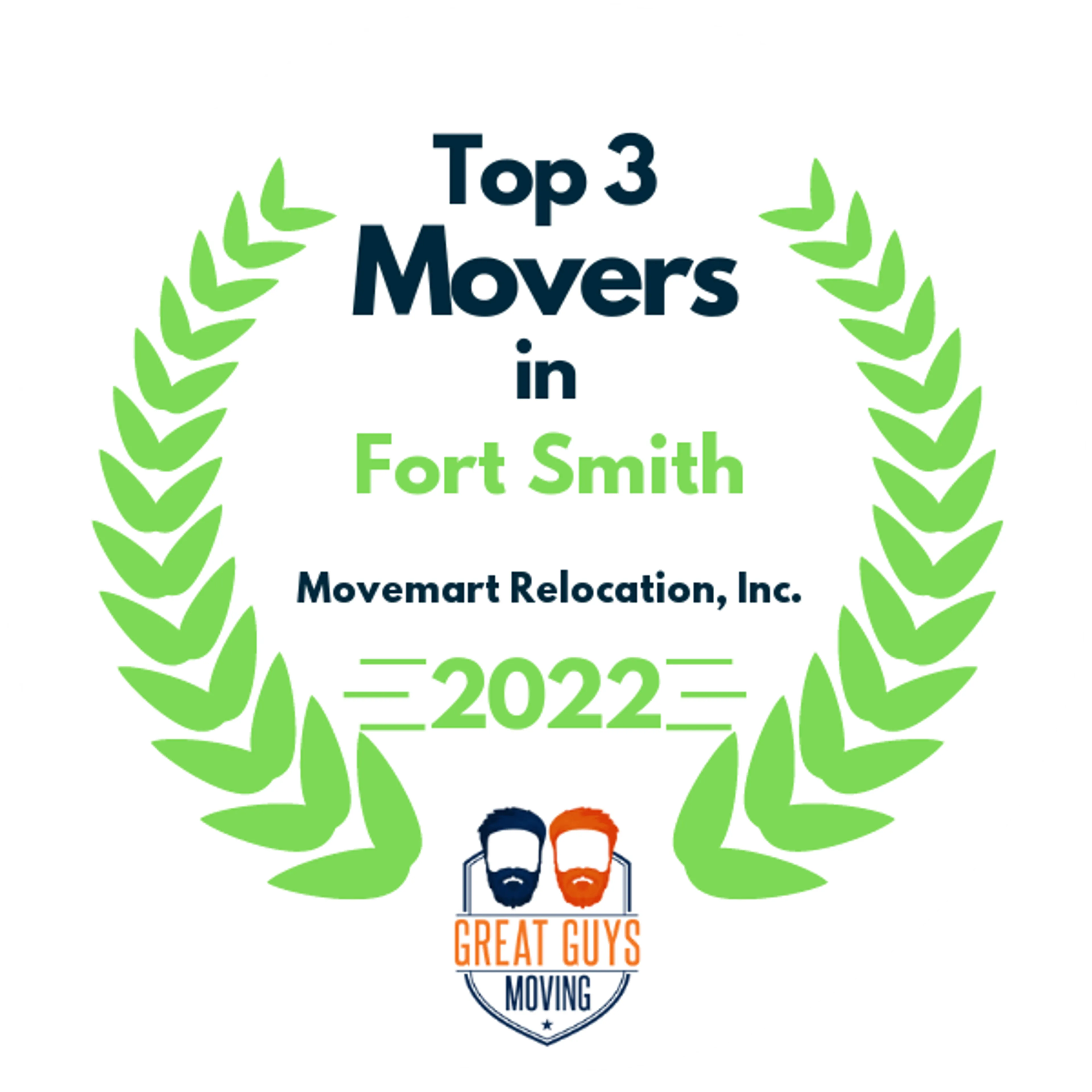 Top 3 Movers in Fort Smith, AR 2022 award