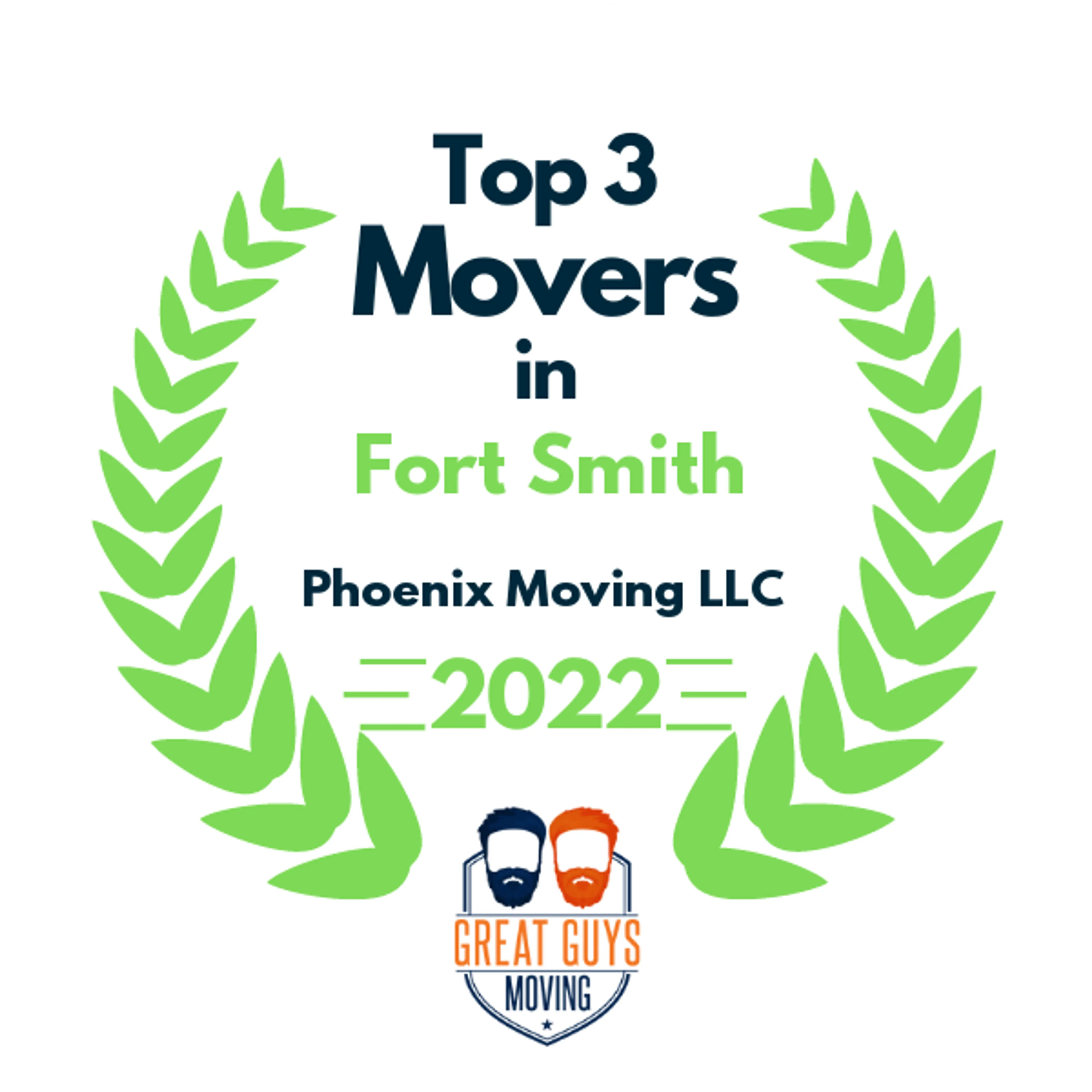 Top 3 Movers in Fort Smith, AR 2022 award