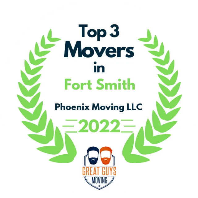 Top 3 Movers in Fort Smith, AR 2022 award