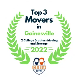 top 3 ranked movers in gainesville 2022 2 college brothers moving and storage image