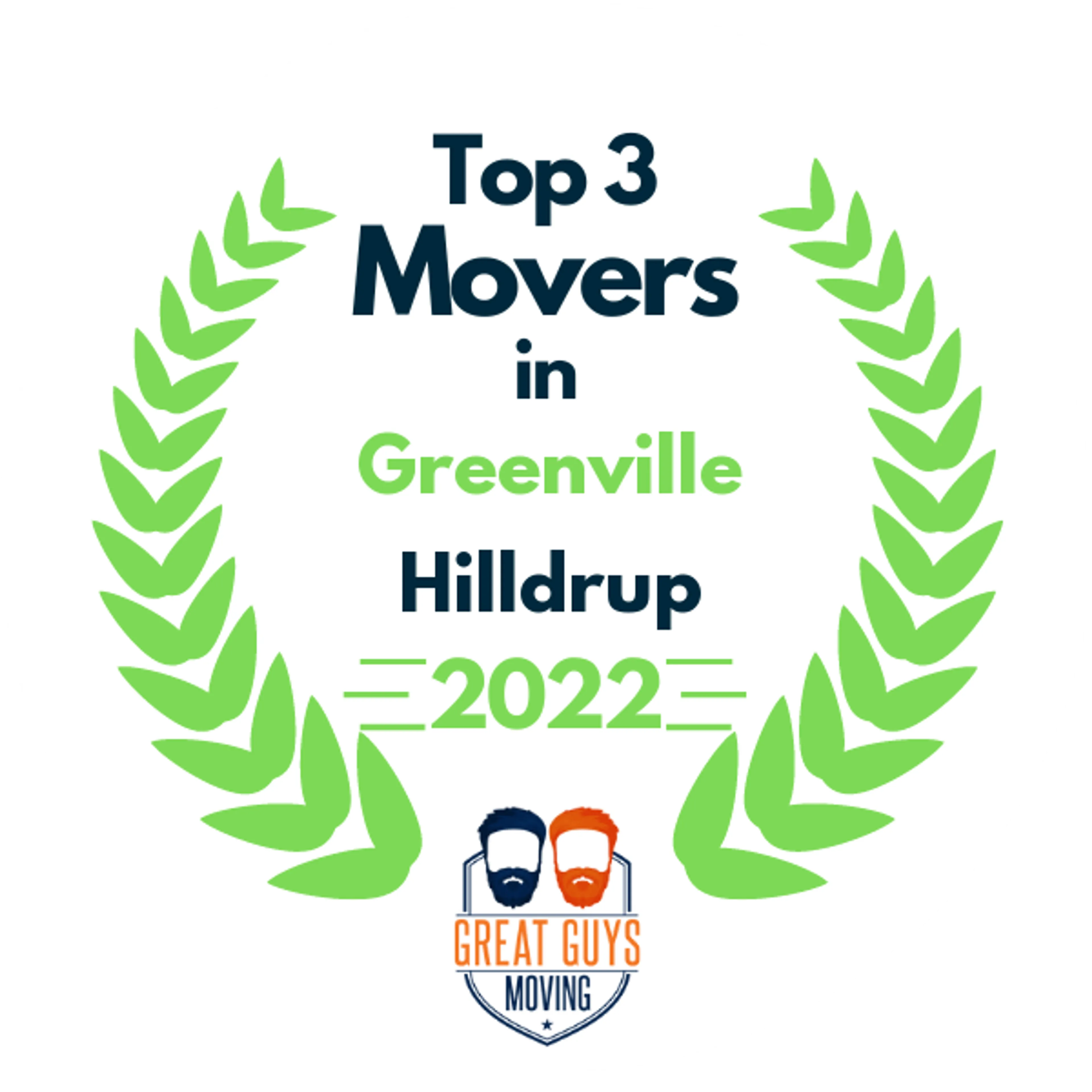 Top 3 Movers in Greenville, SC 2022 award