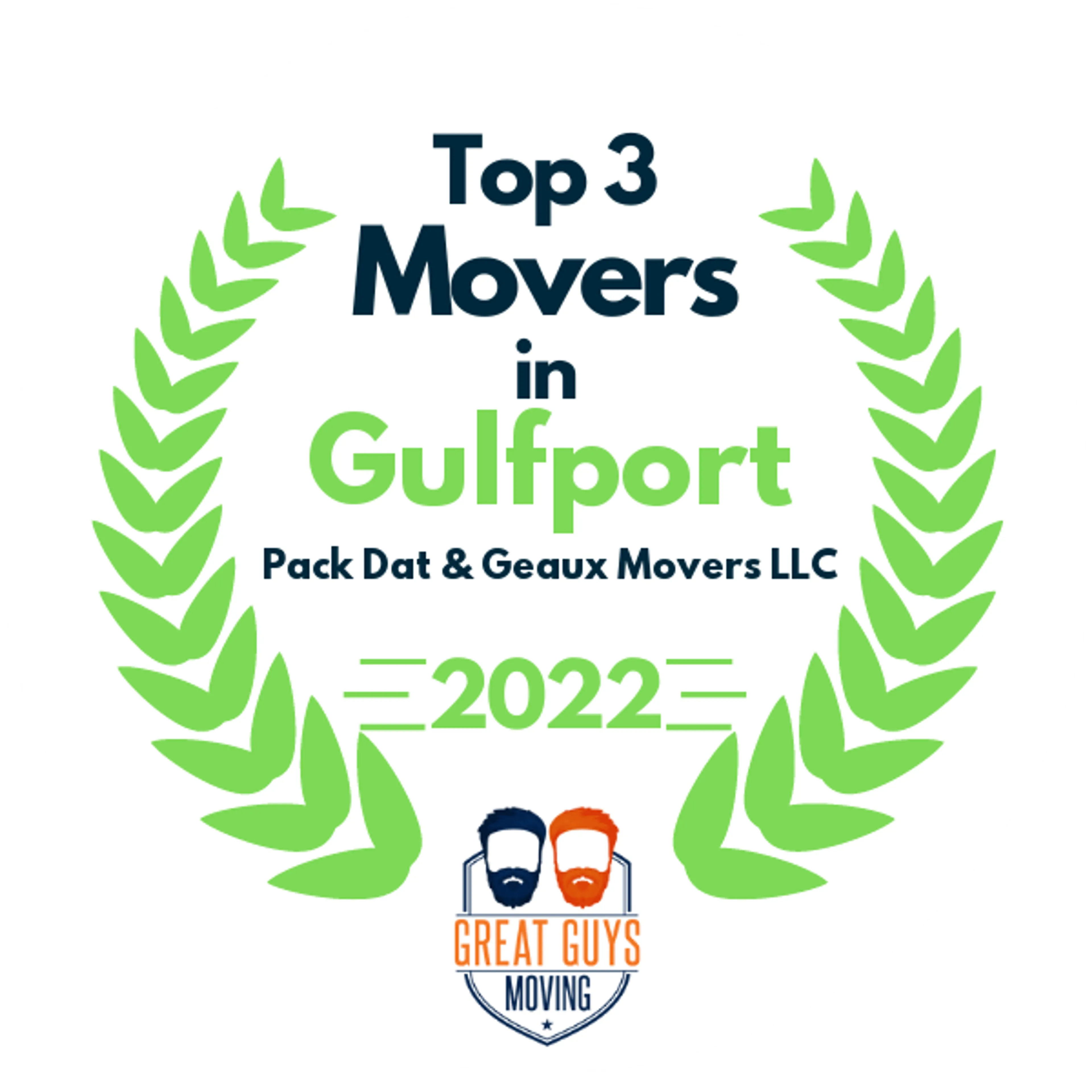 Top 3 Movers in New Orleans, LA 2022 award