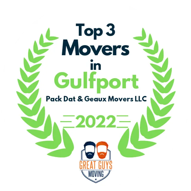 Top 3 Movers in New Orleans, LA 2022 award