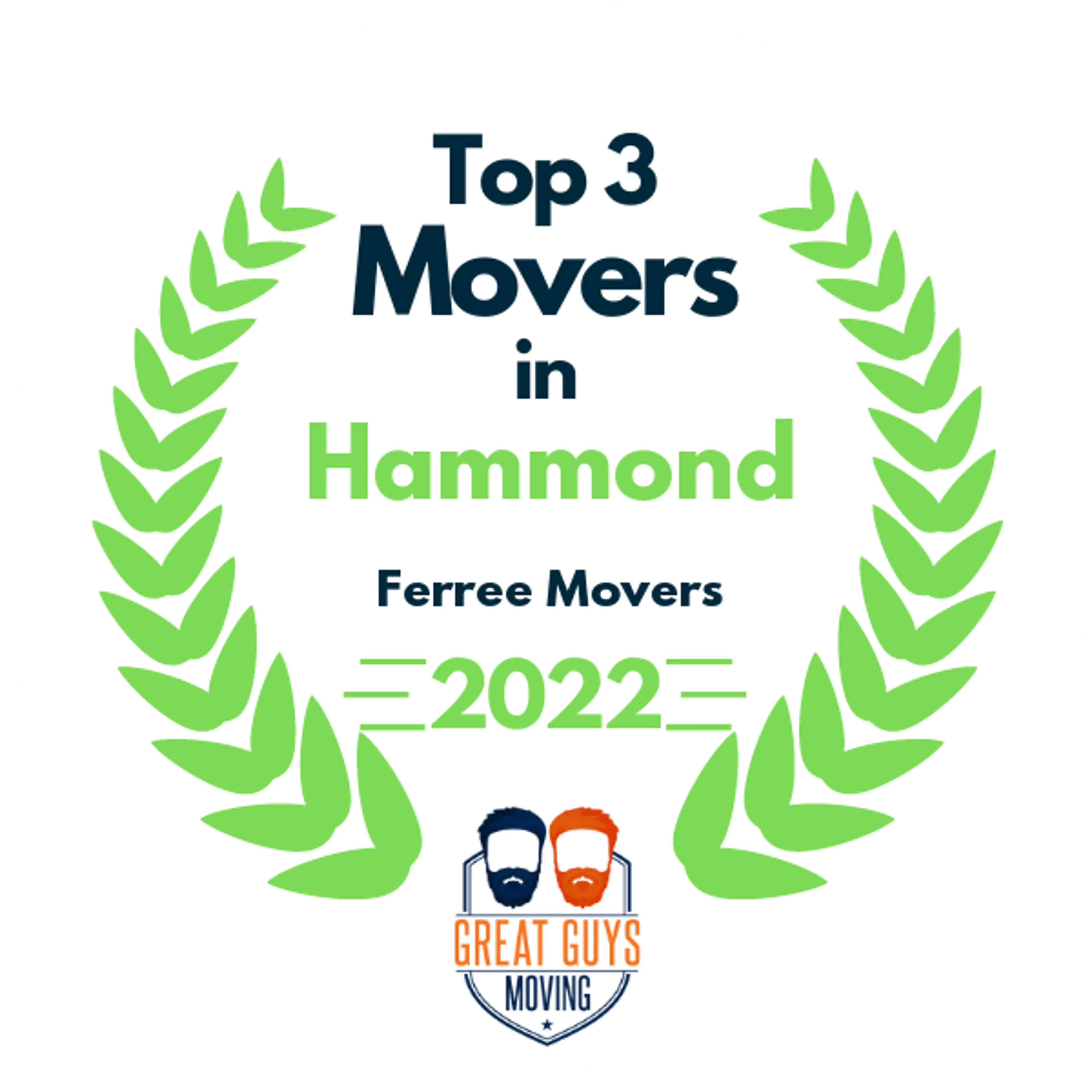 Top 3 Movers in Hammond, IN 2022 award