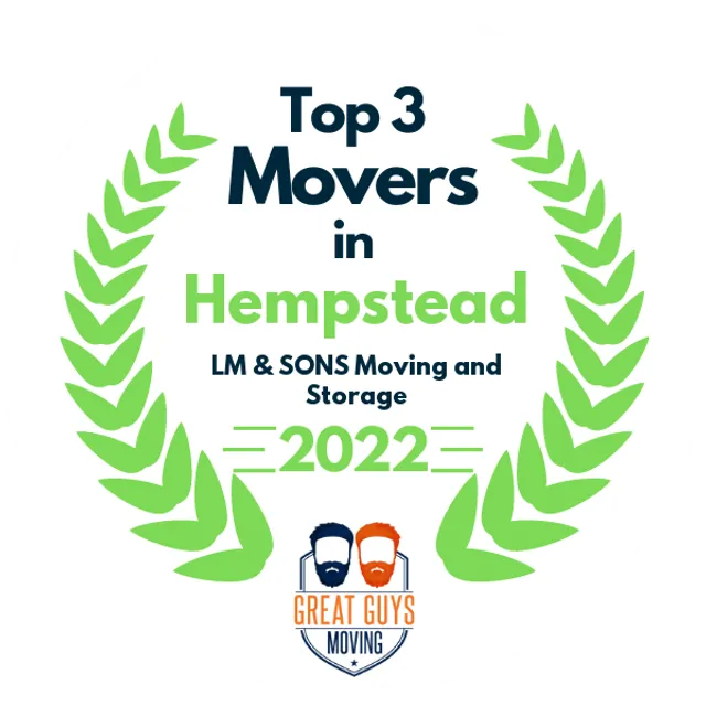 Top 3 Movers in Rochester, NY 2022 award