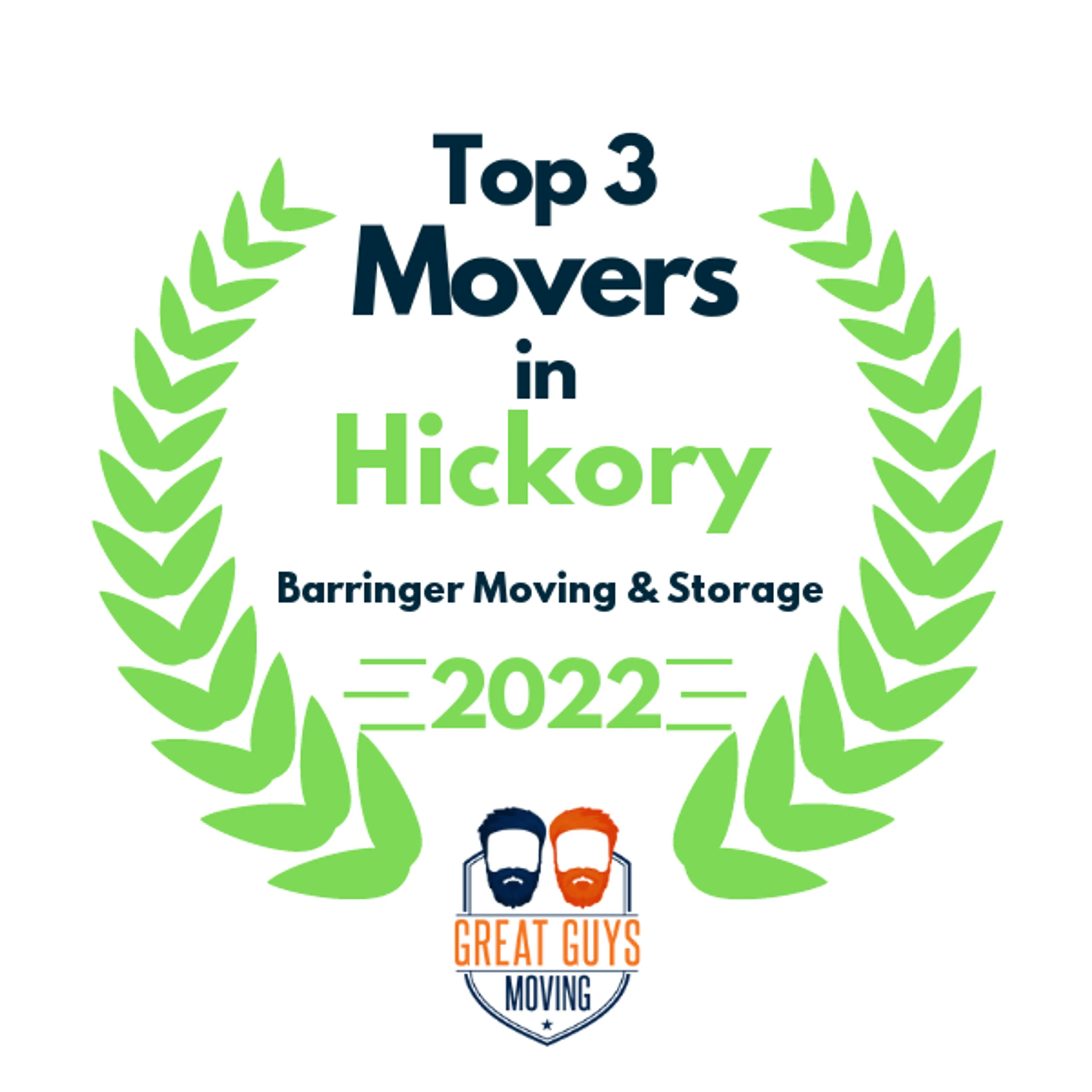Top 3 Movers in High Point, NC 2022 award
