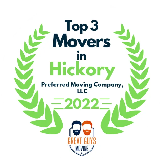 Top 3 Movers in Asheville, NC 2022 award