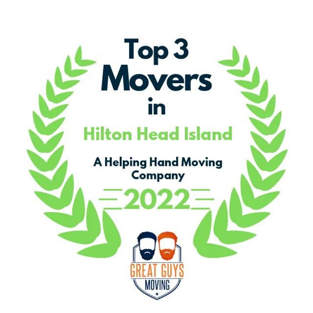 Top 3 Movers in Mount Pleasant, SC 2022 award