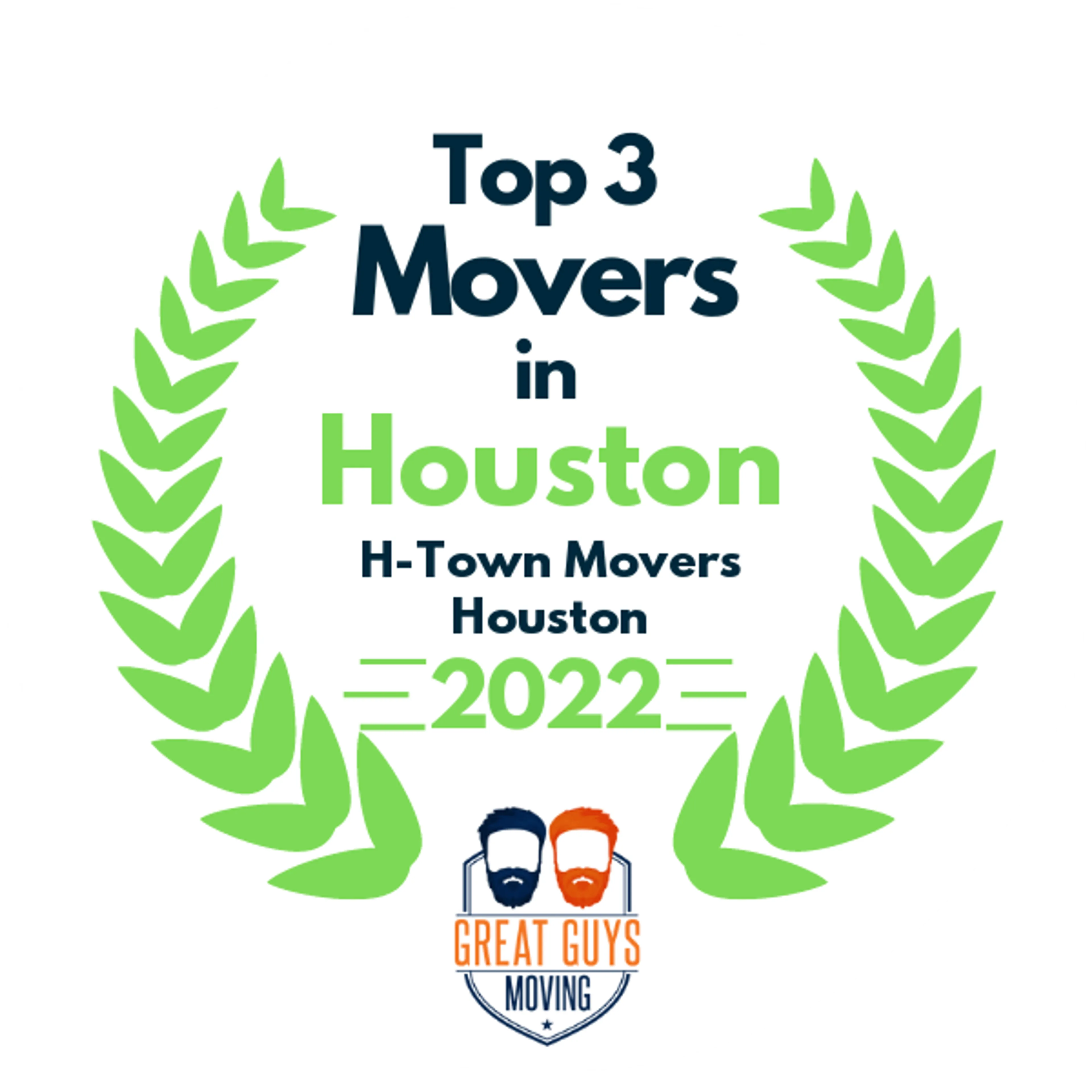 Top 3 Movers in Houston, TX 2022 award