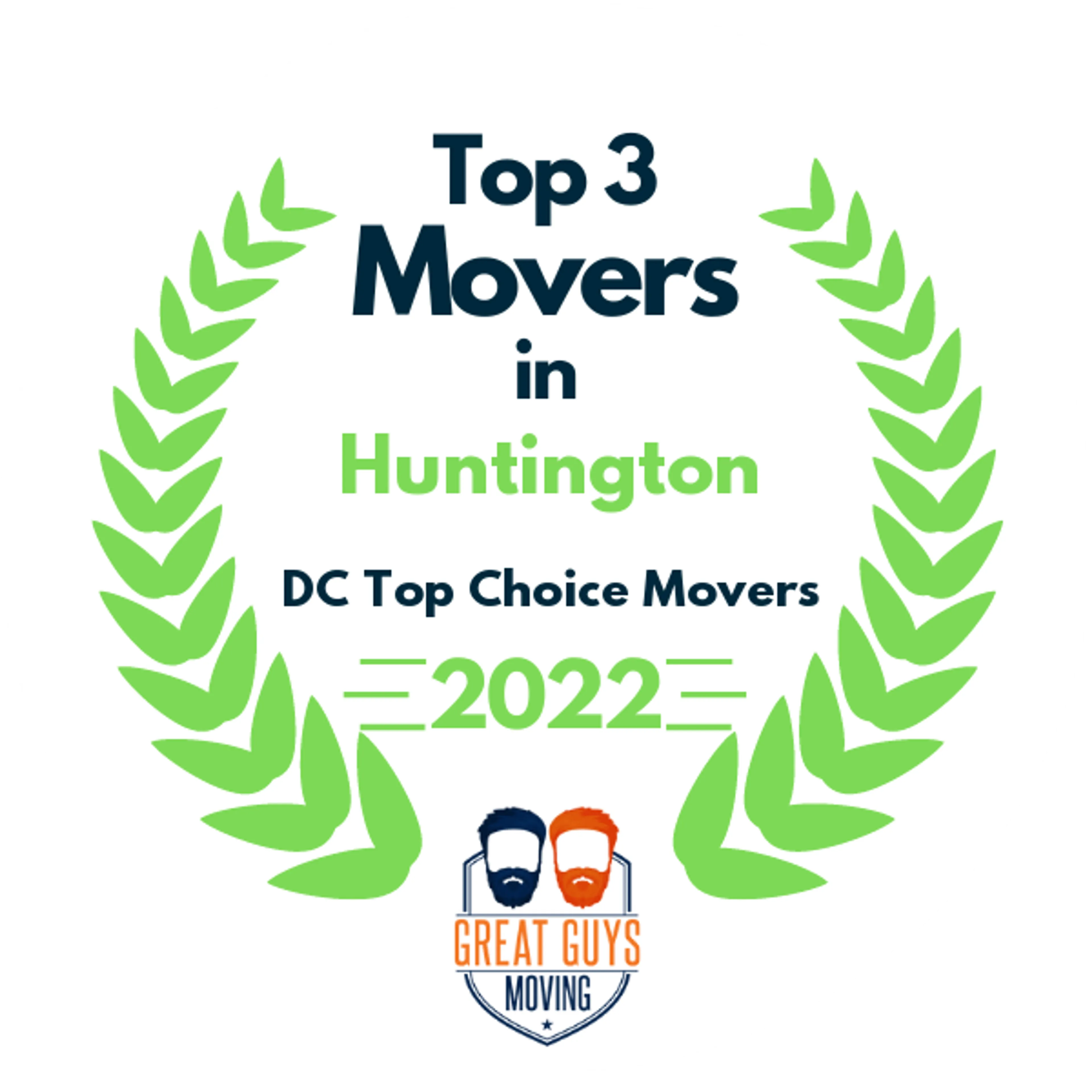 Top 3 Movers in Washington DC, DC 2022 award