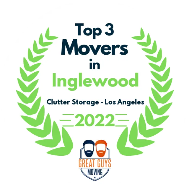 Top 3 Movers in Los Angeles, CA 2022 award