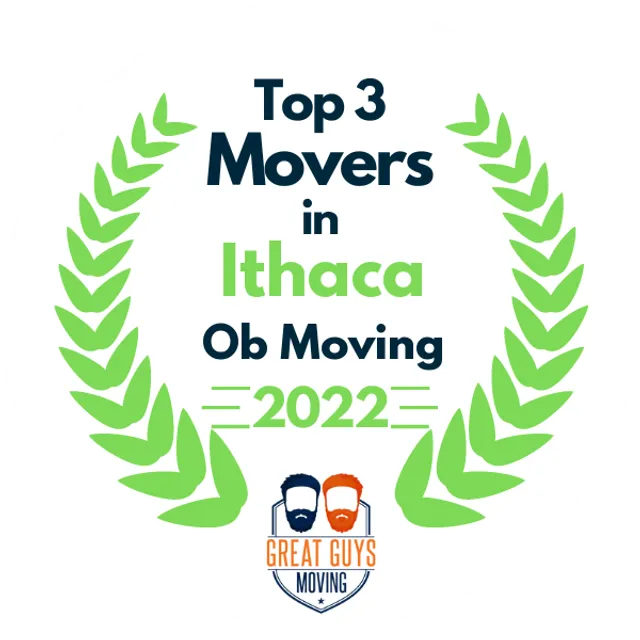 Top 3 Movers in Binghamton, NY 2022 award