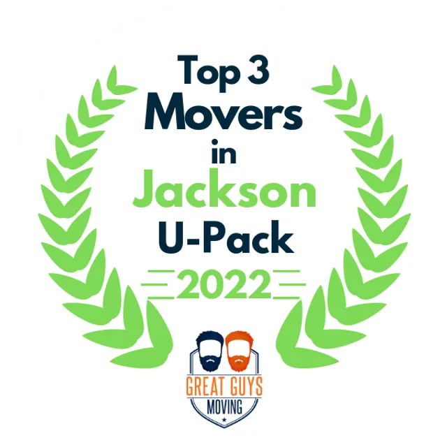 Top 3 Movers in Jackson, MS 2022 award