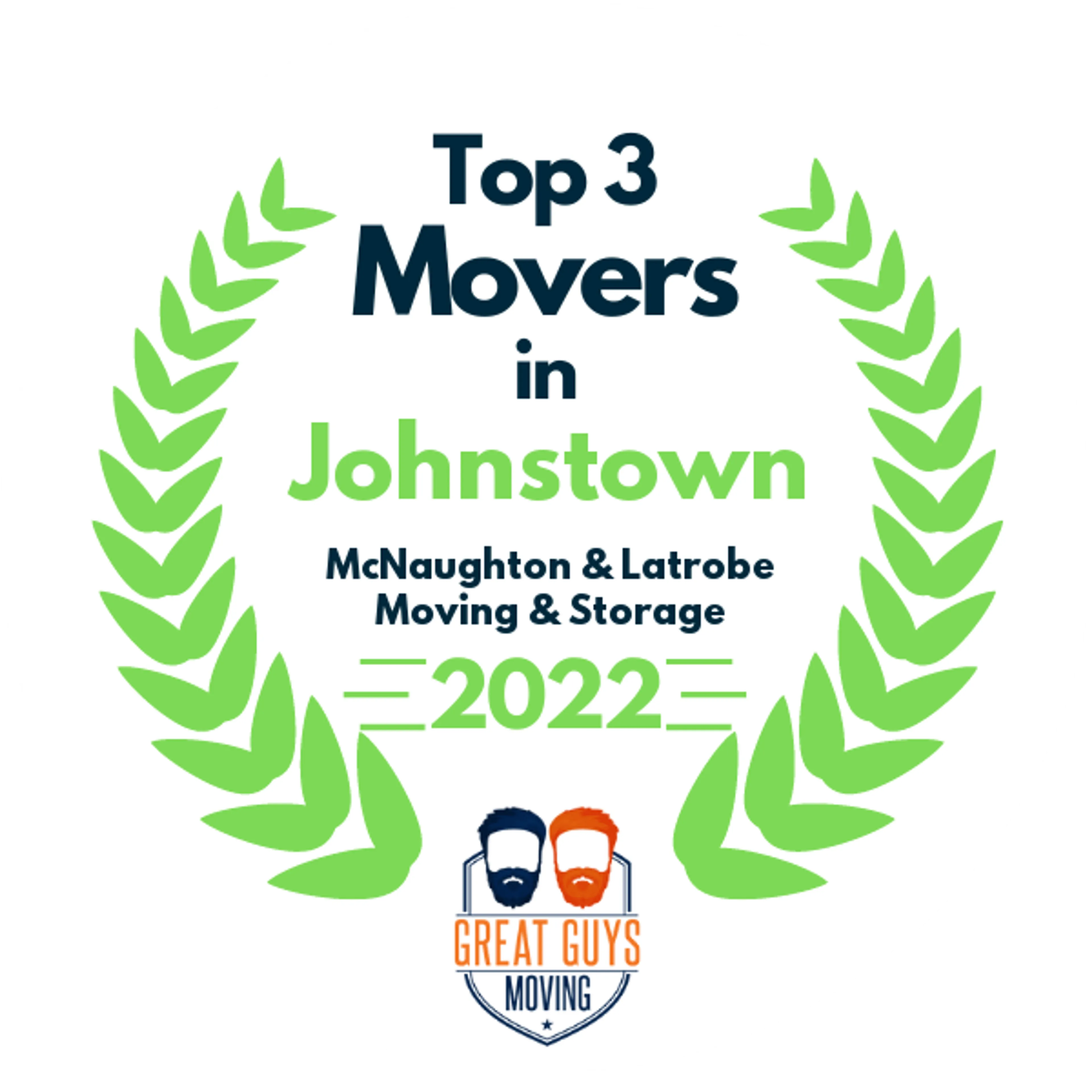 Top 3 Movers in Pittsburgh, PA 2022 award