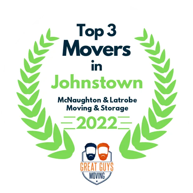 Top 3 Movers in Pittsburgh, PA 2022 award