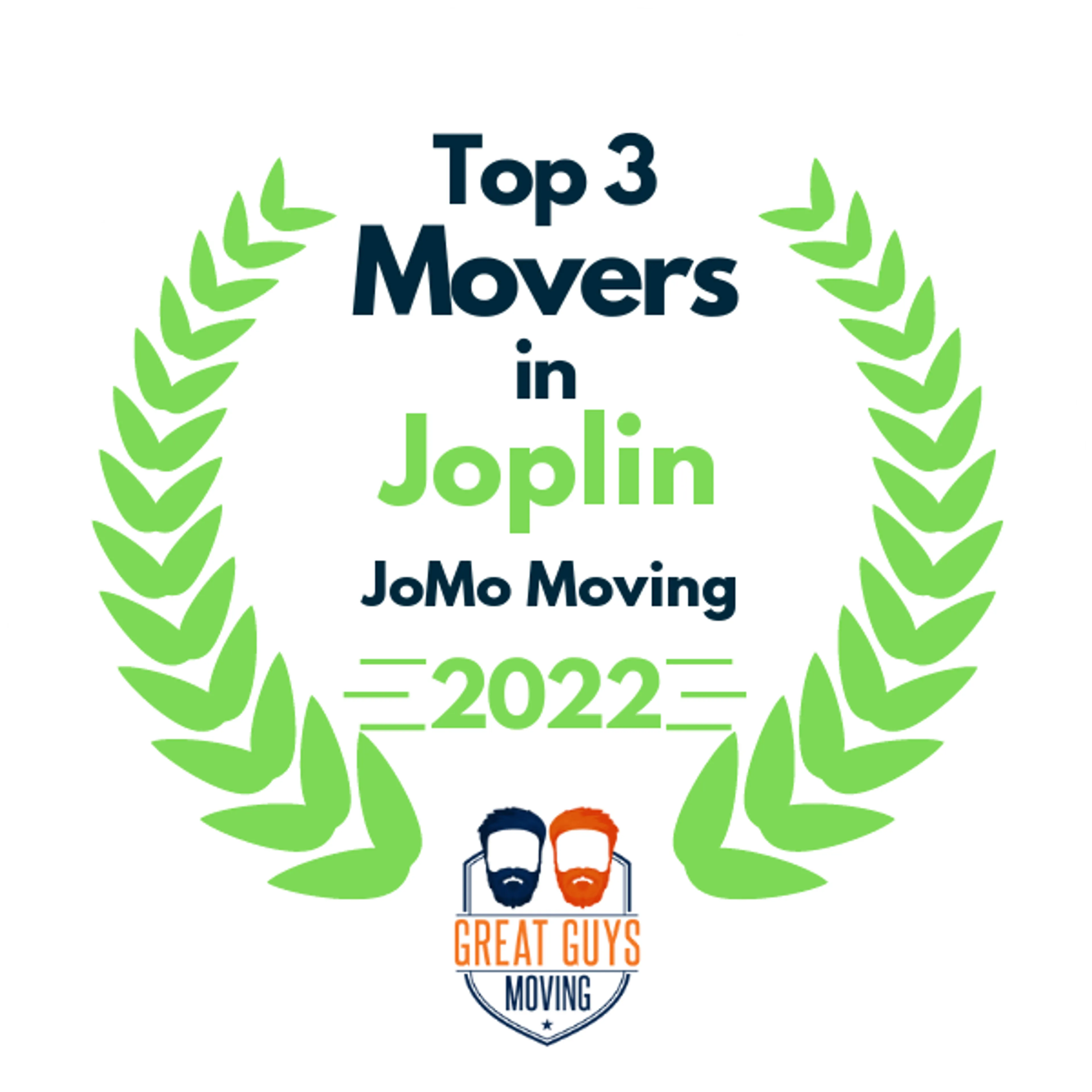 Top 3 Movers in Joplin, MO 2022 award