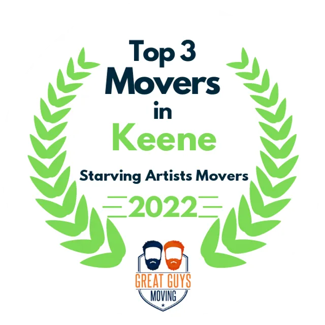 Top 3 Movers in Manchester, NH 2022 award