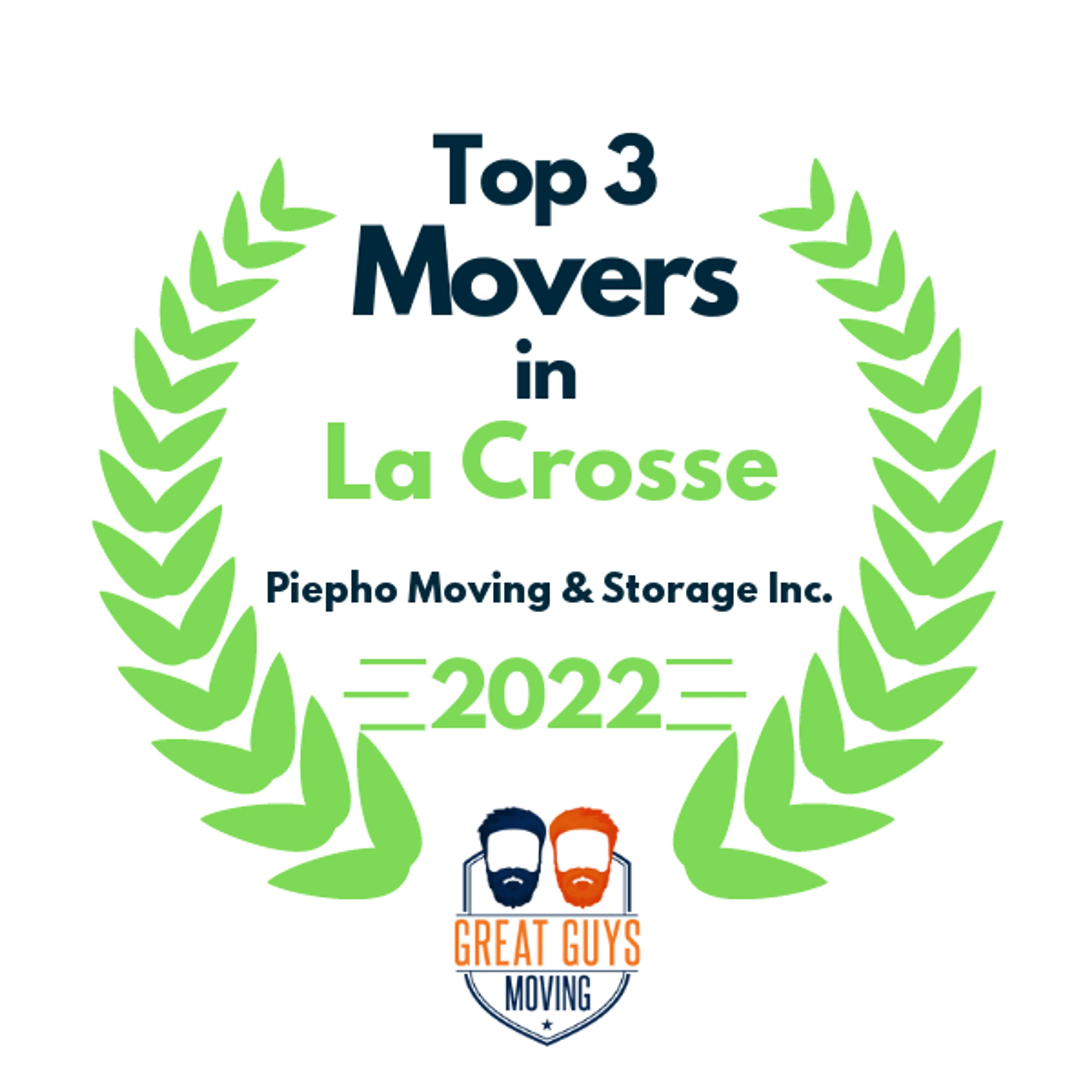 Top 3 Movers in Madison, WI 2022 award