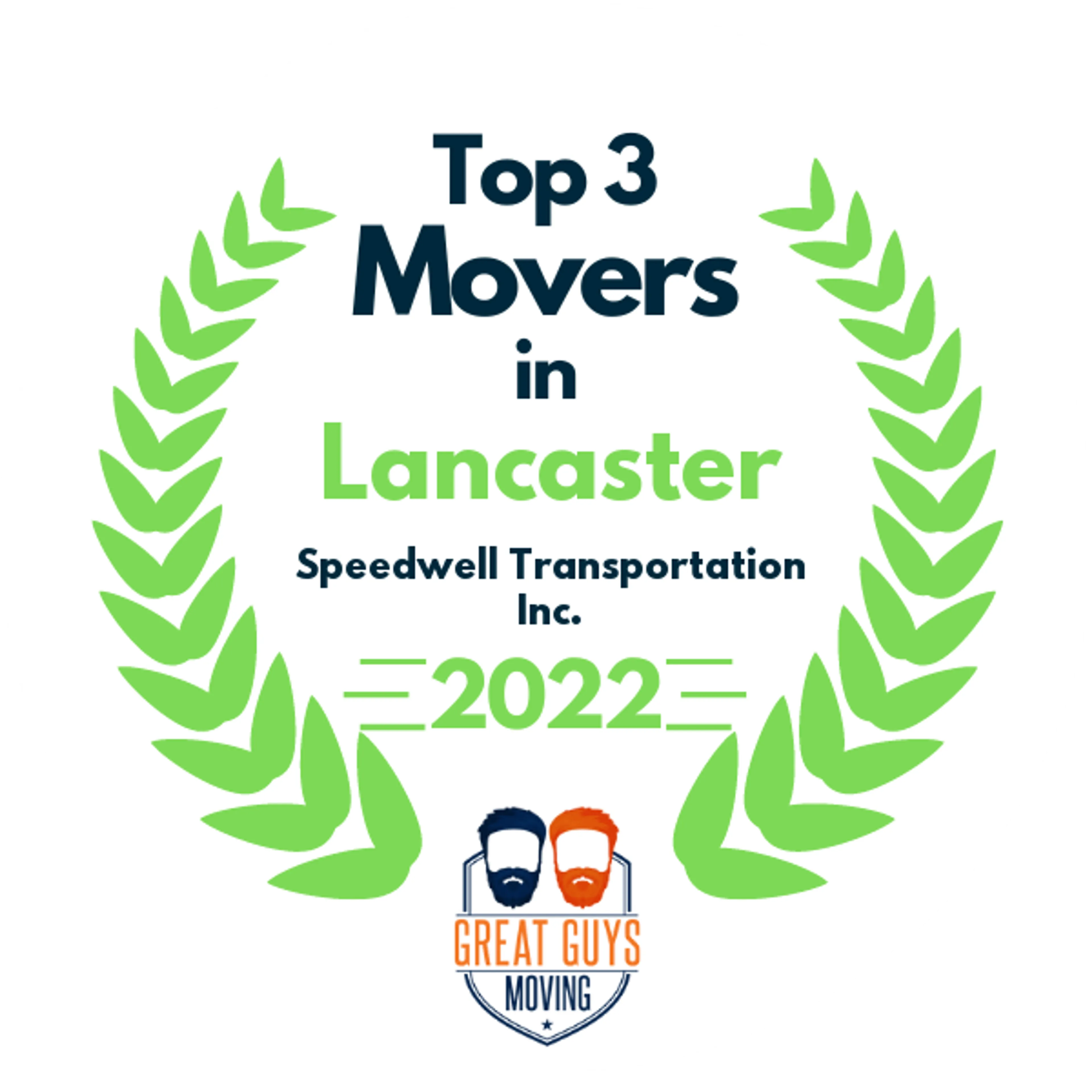 Top 3 Movers in Santa Clarita, CA 2022 award