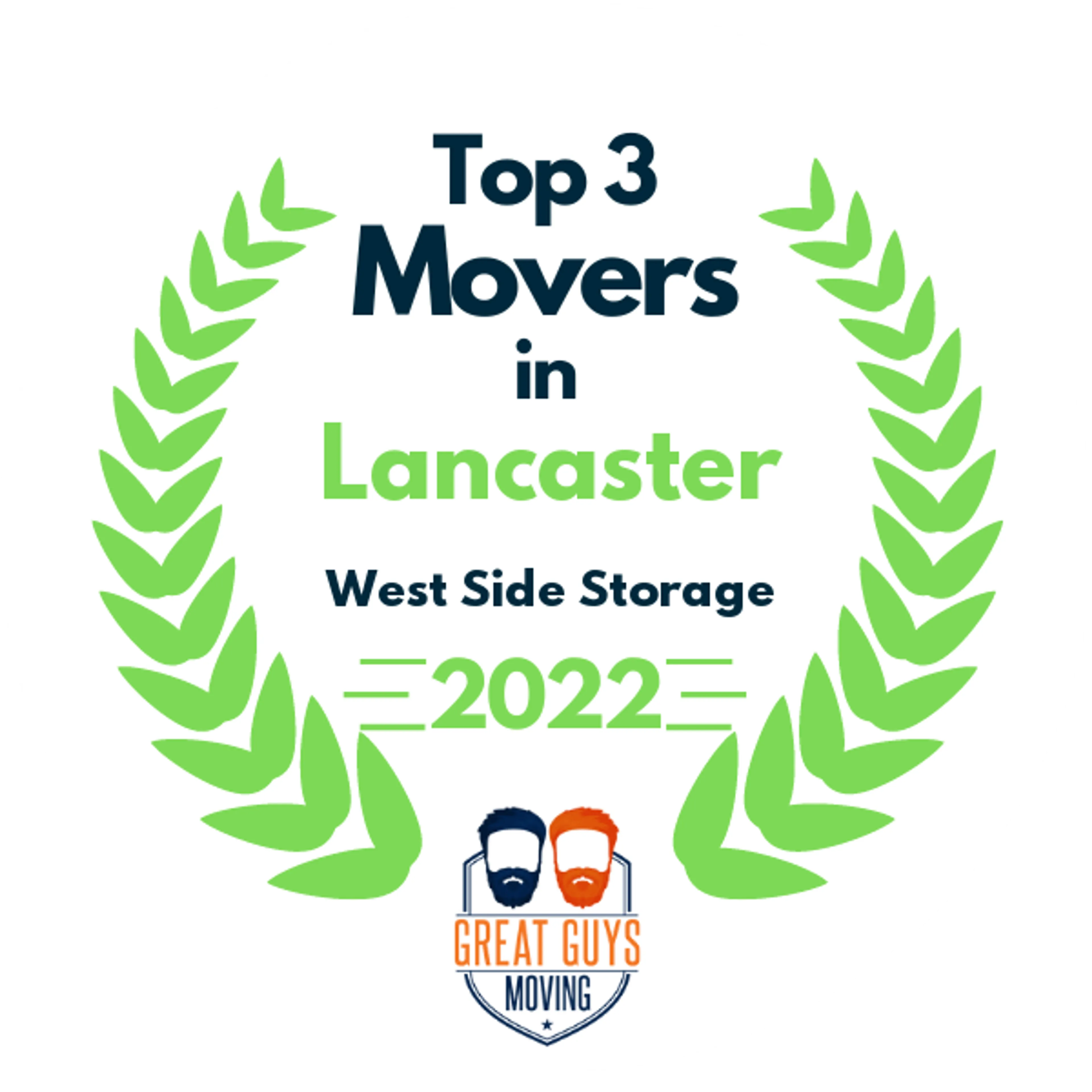 Top 3 Movers in Lancaster, CA 2022 award