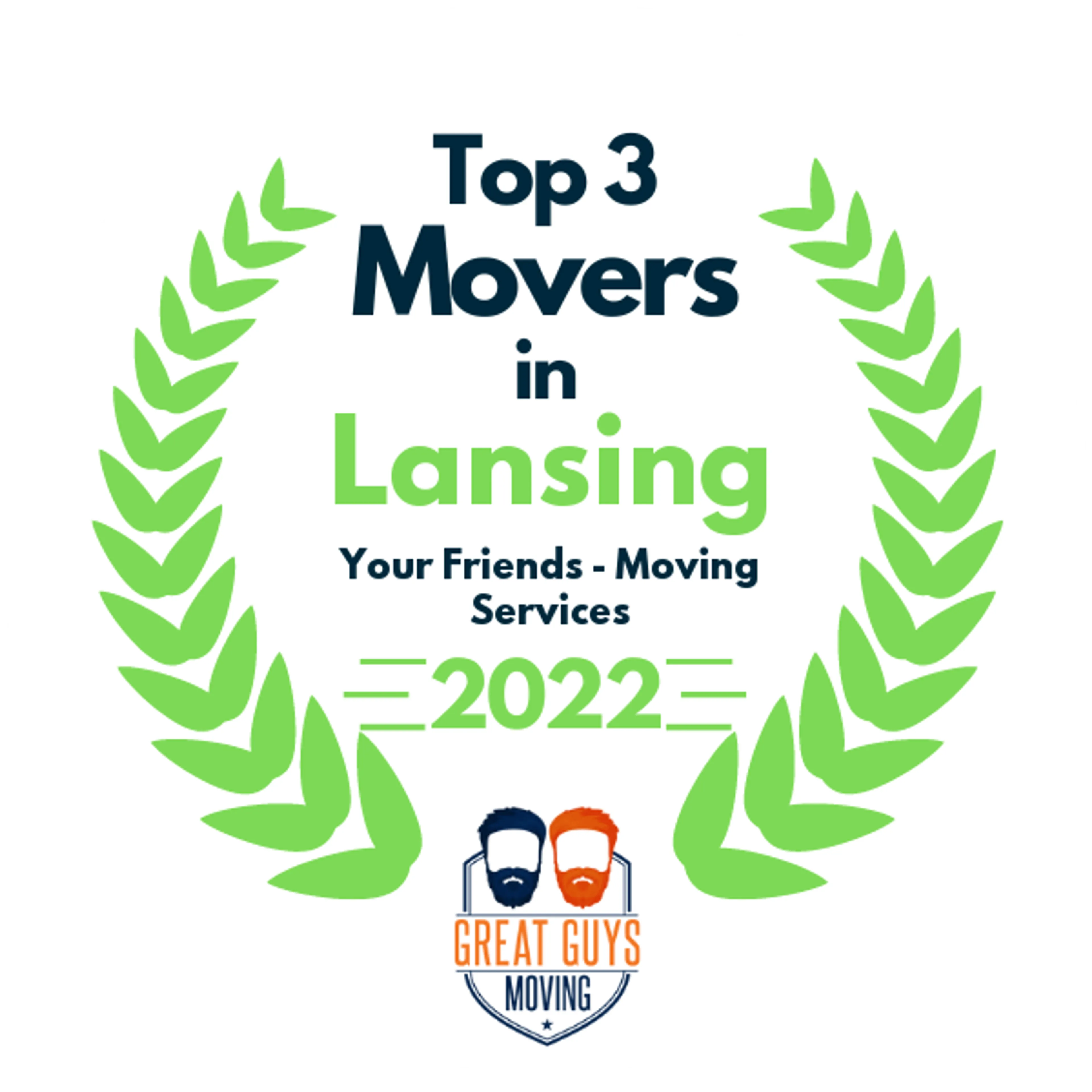 Top 3 Movers in Lansing, MI 2022 award