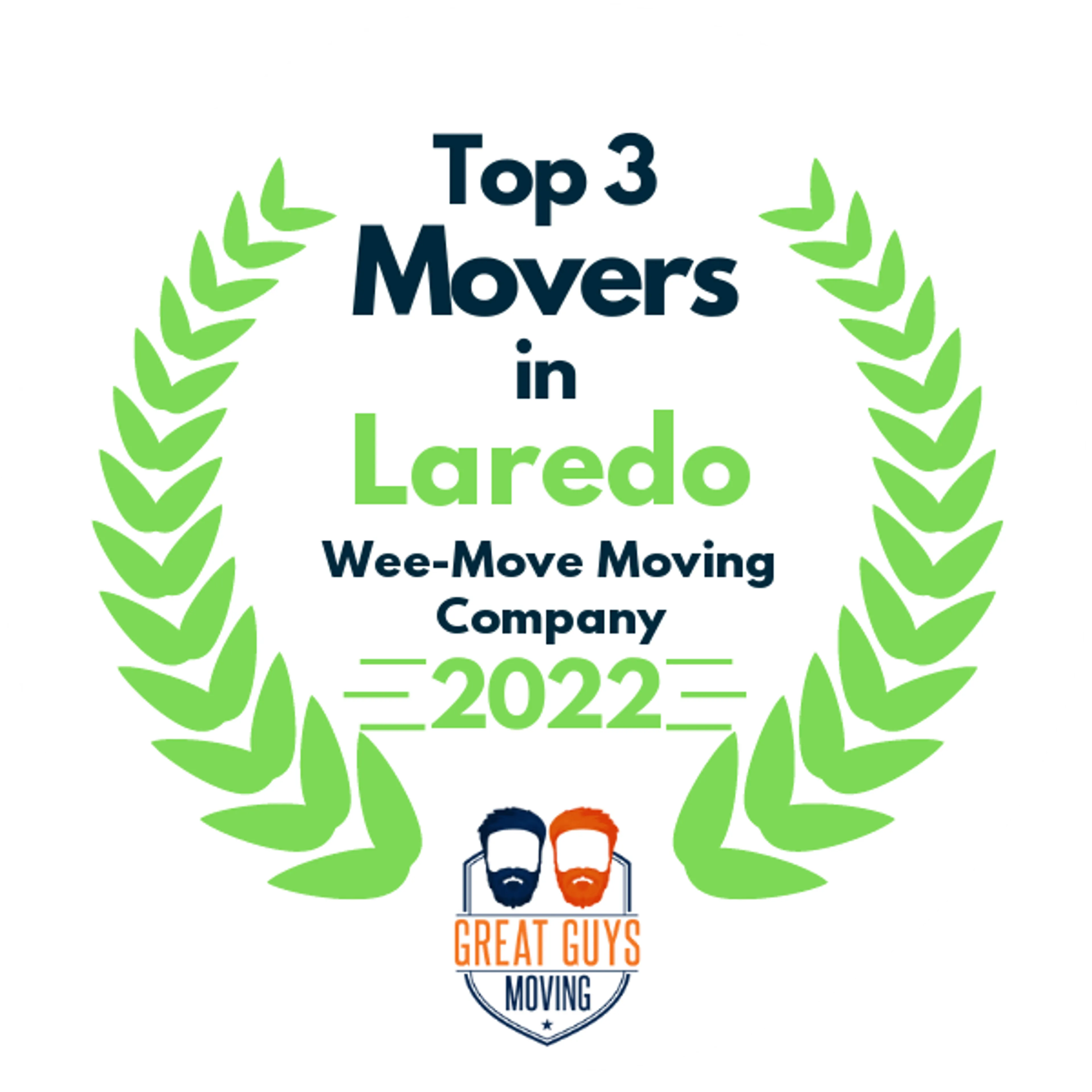 Top 3 Movers in Laredo, TX 2022 award