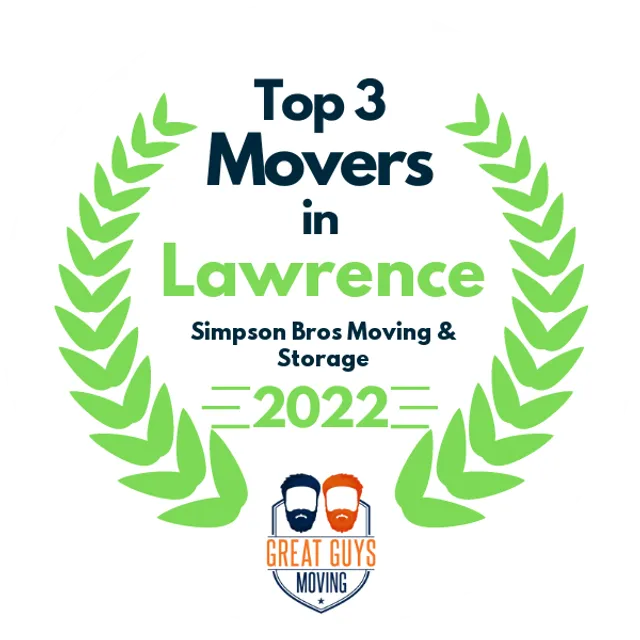 Top 3 Movers in Lawrence, MA 2022 award