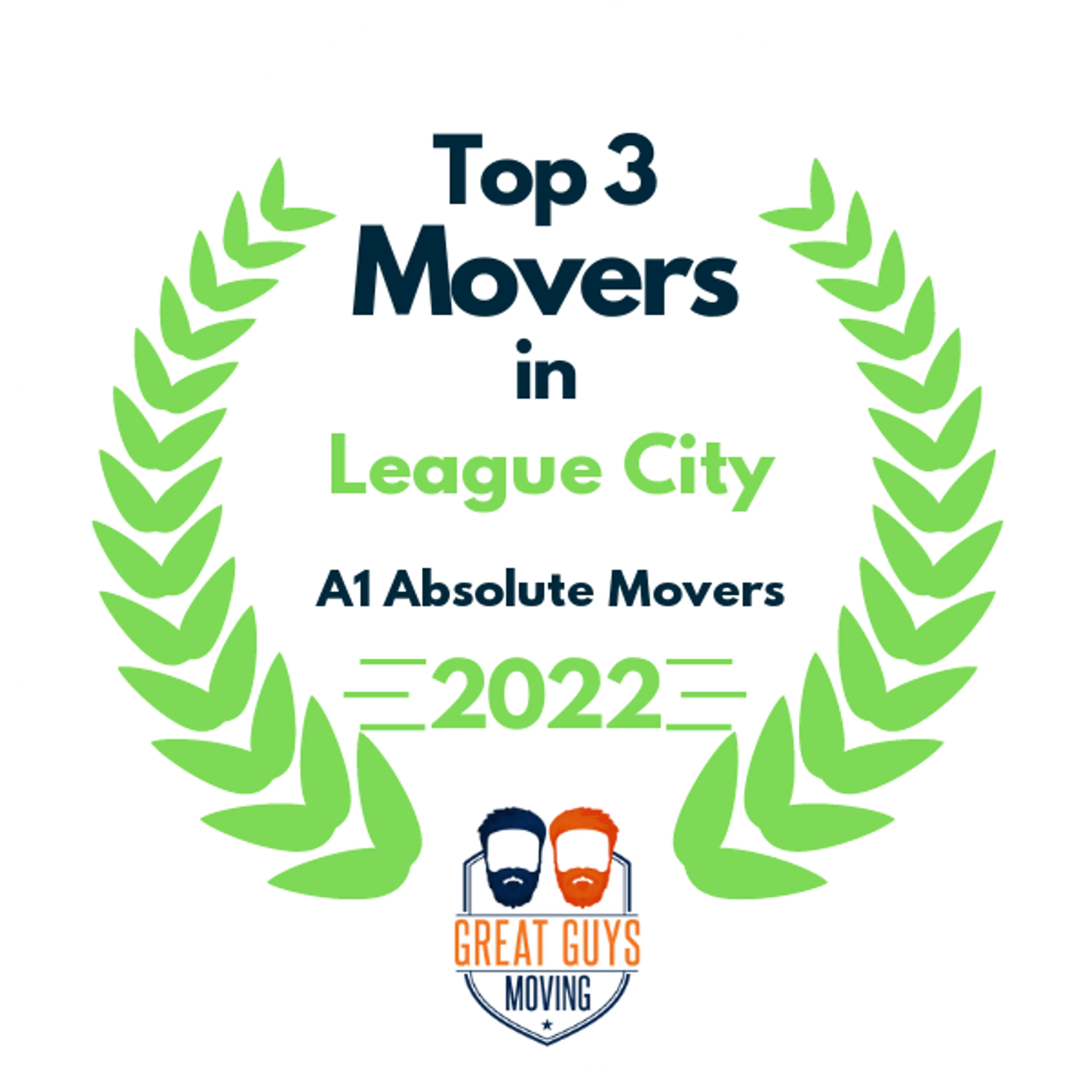 Top 3 Movers in Pasadena, TX 2022 award