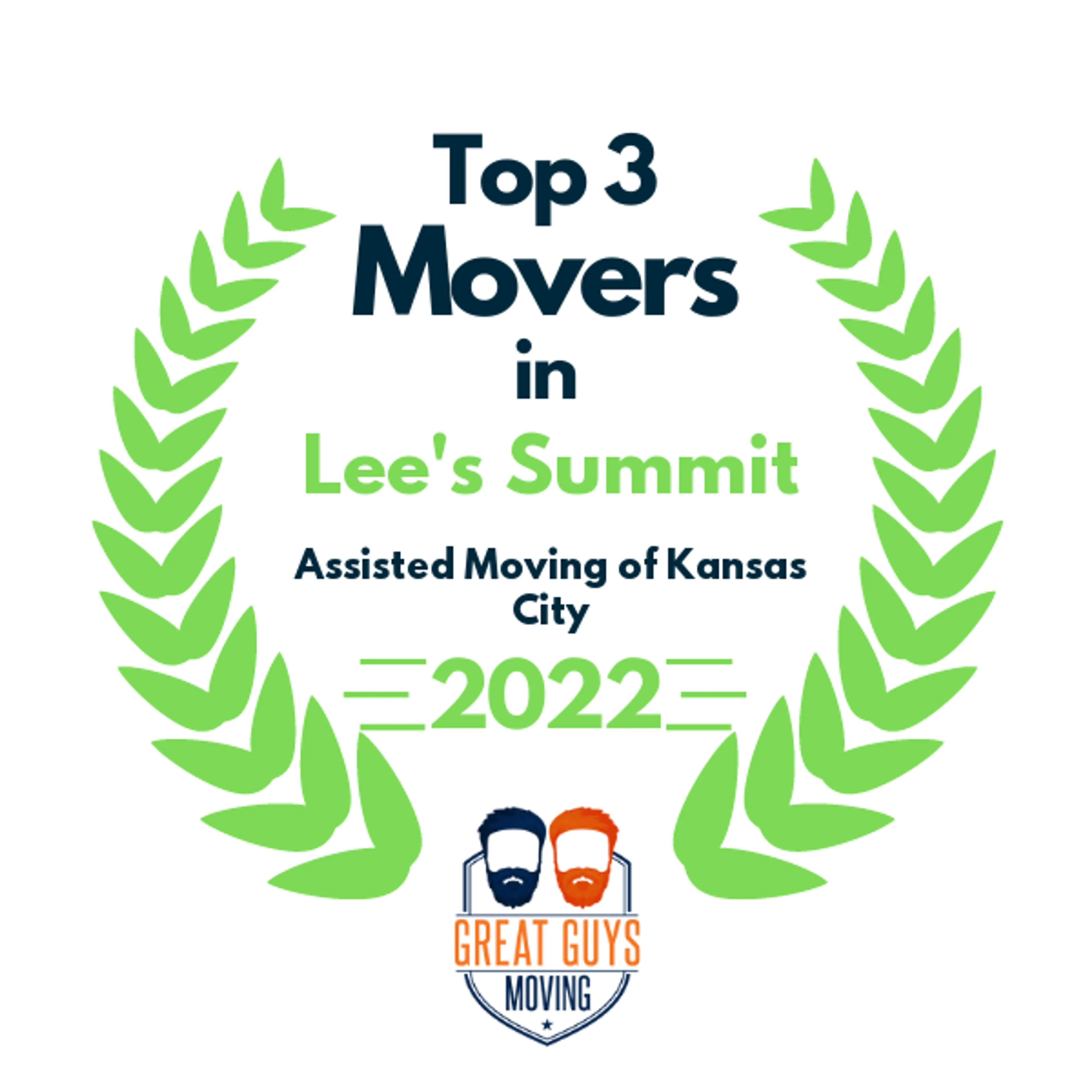 Top 3 Movers in Kansas City, MO 2022 award