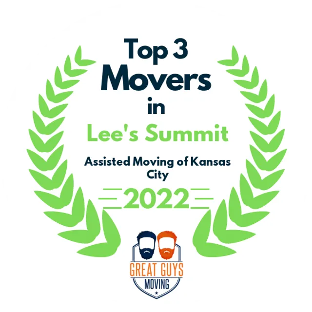 Top 3 Movers in Kansas City, MO 2022 award