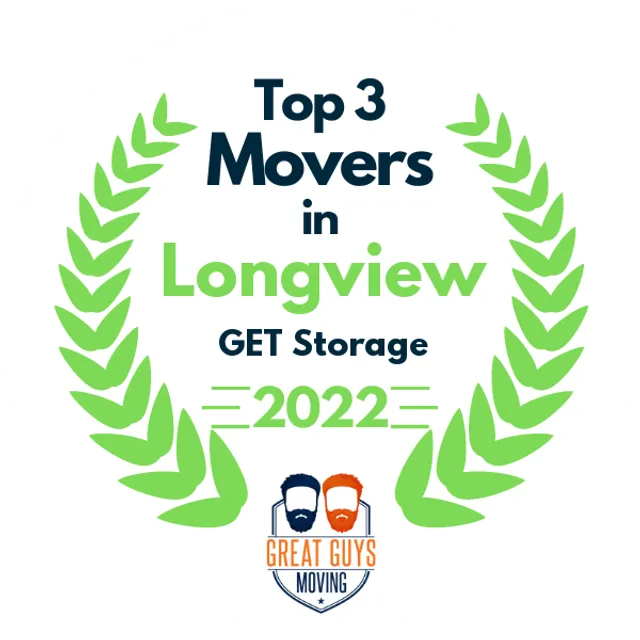 Top 3 Movers in Tyler, TX 2022 award