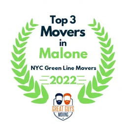 top 3 ranked movers in malone 2022 nyc green line movers image