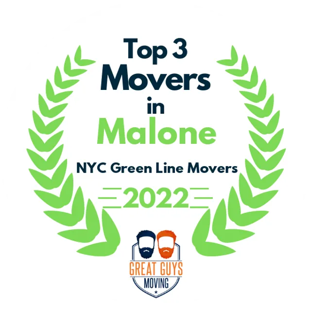 Top 3 Movers in New York City, NY 2022 award