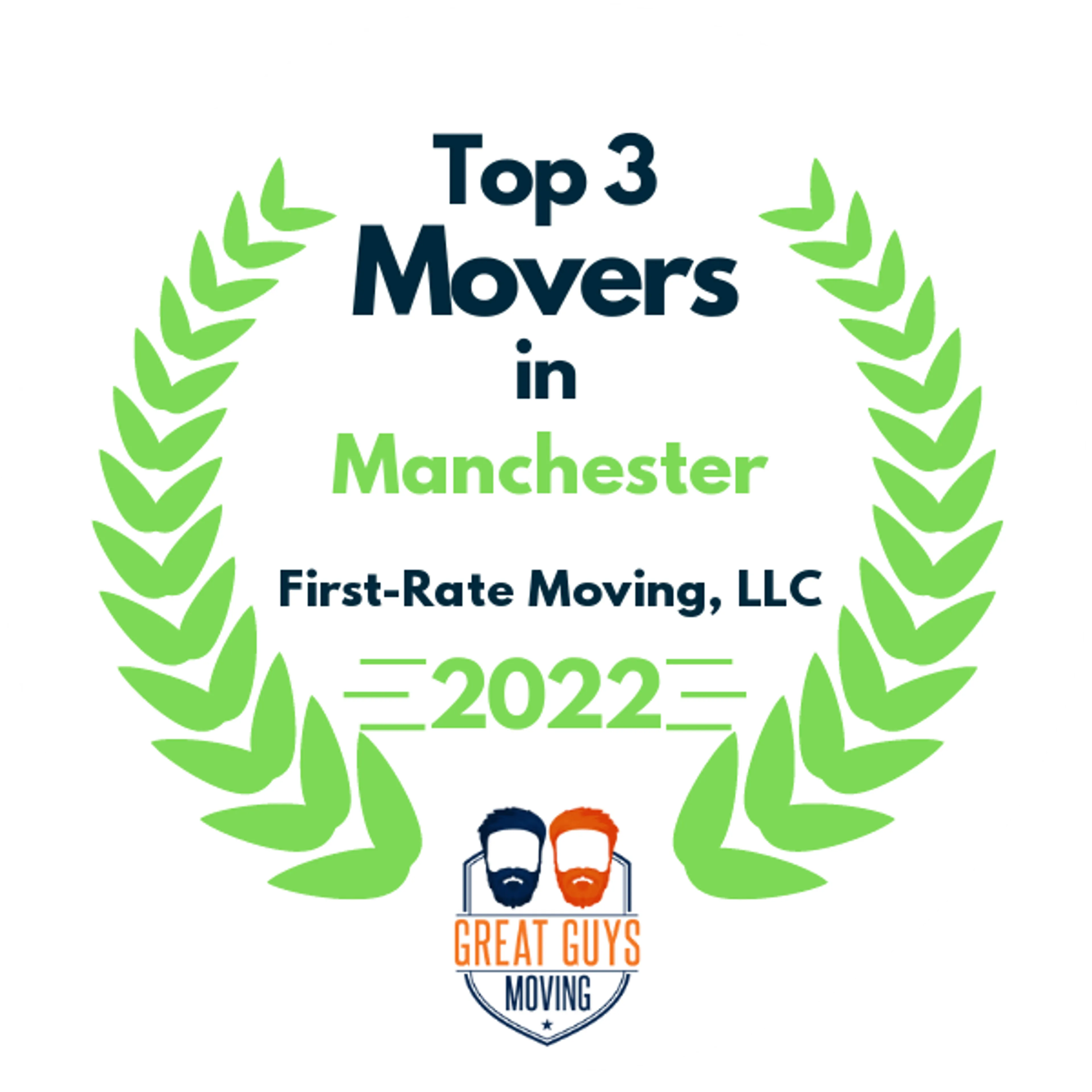 Top 3 Movers in Manchester, NH 2022 award