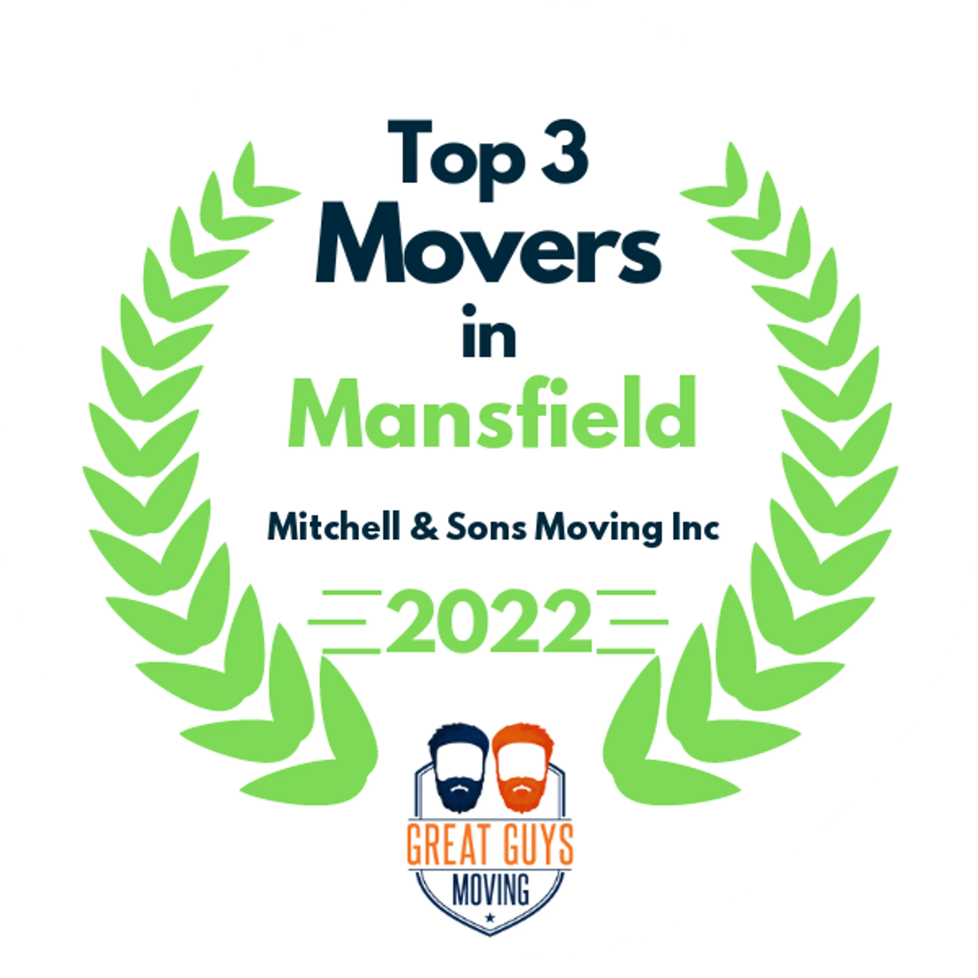 Top 3 Movers in Mansfield, OH 2022 award