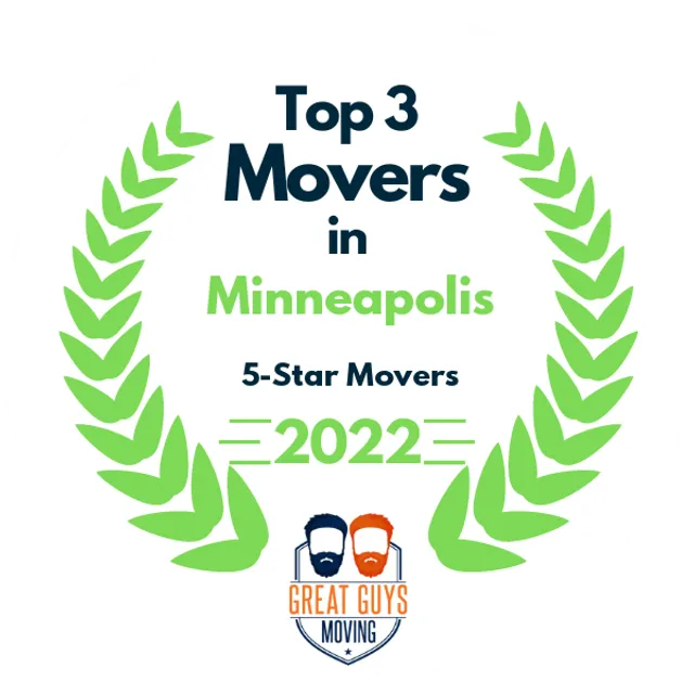 Top 3 Movers in Minneapolis, MN 2022 award