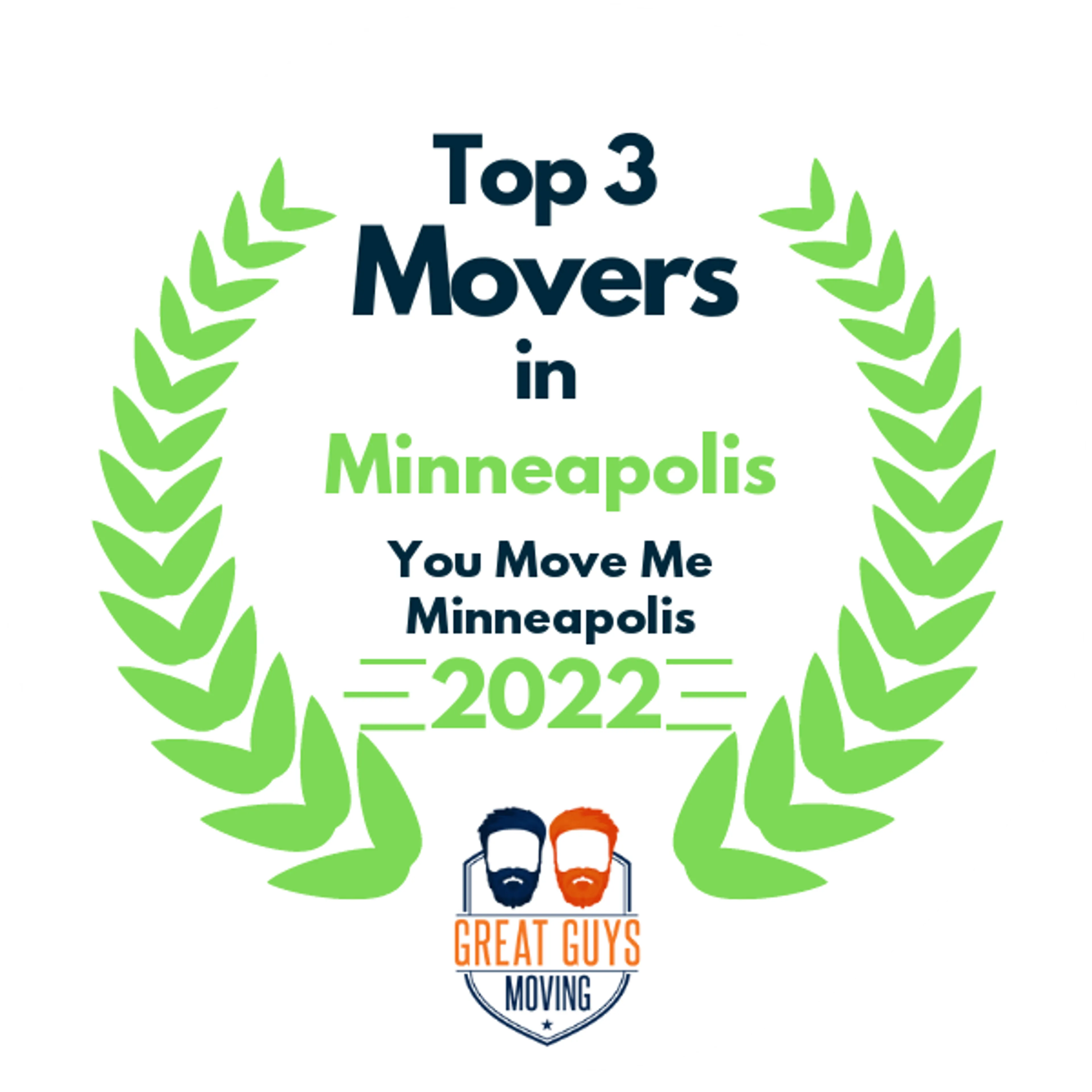 Top 3 Movers in Minneapolis, MN 2022 award