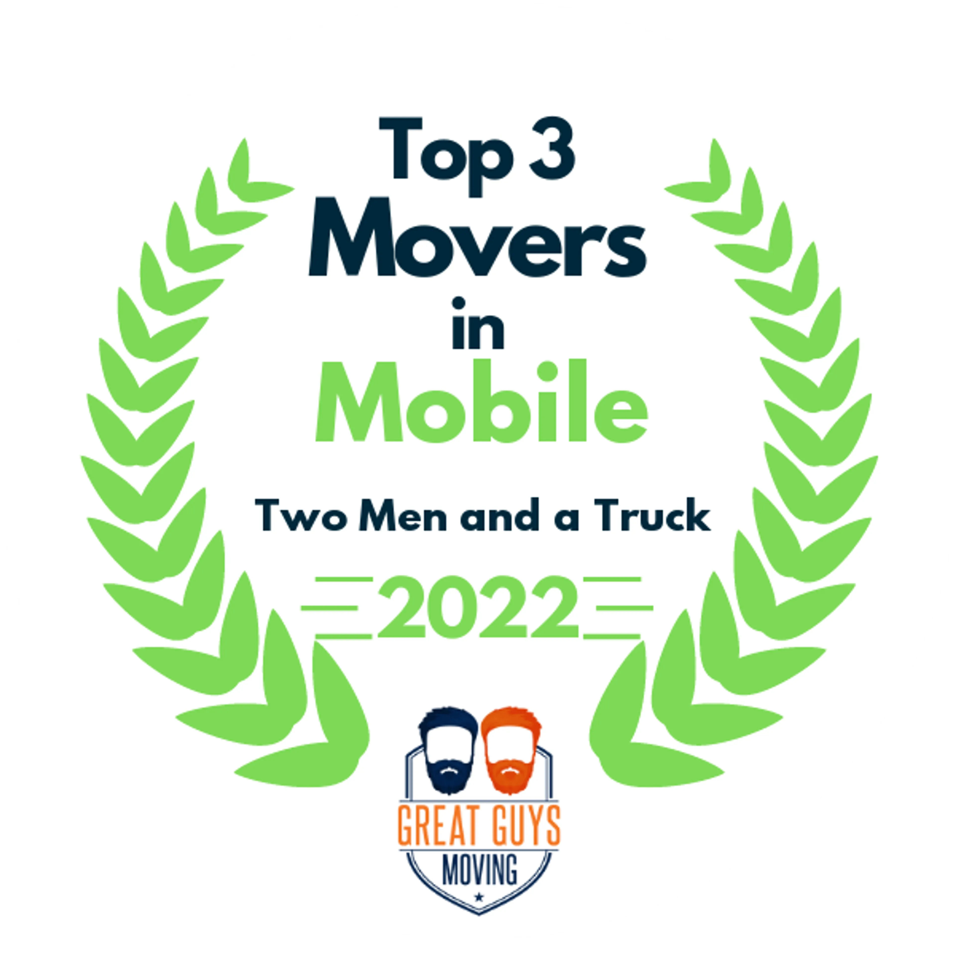 Top 3 Movers in Mobile, AL 2022 award