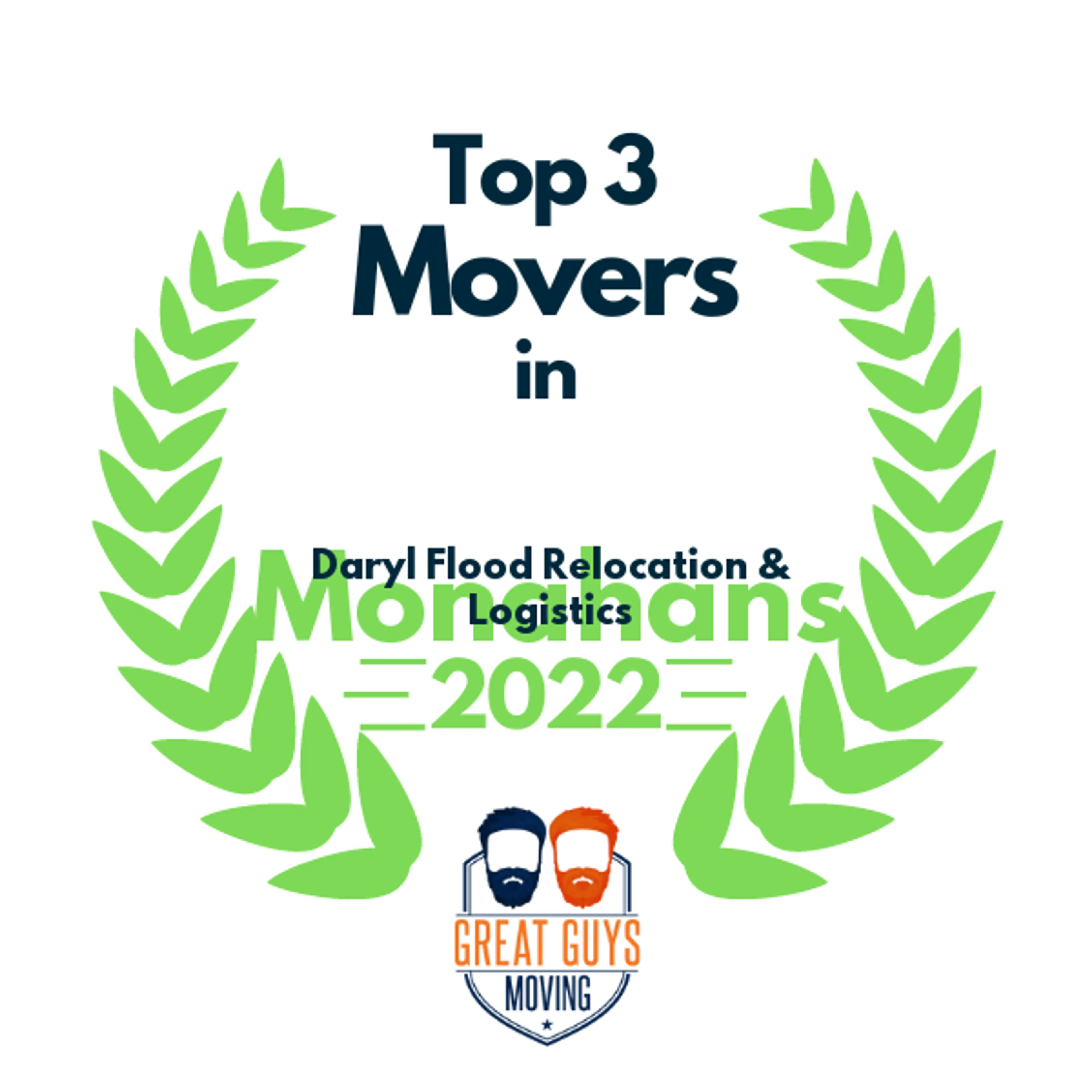 Top 3 Movers in Irving, TX 2022 award