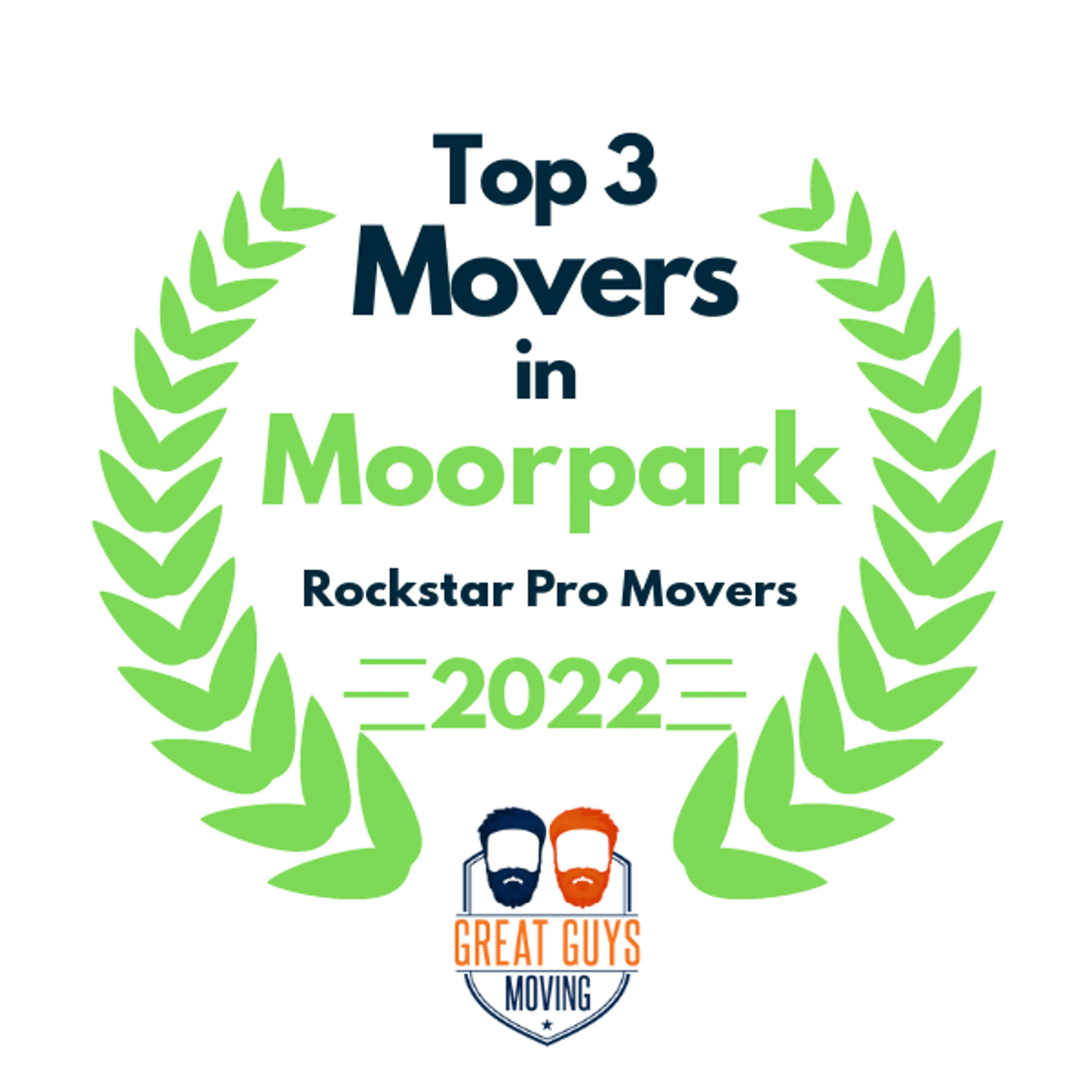 Top 3 Movers in Los Angeles, CA 2022 award
