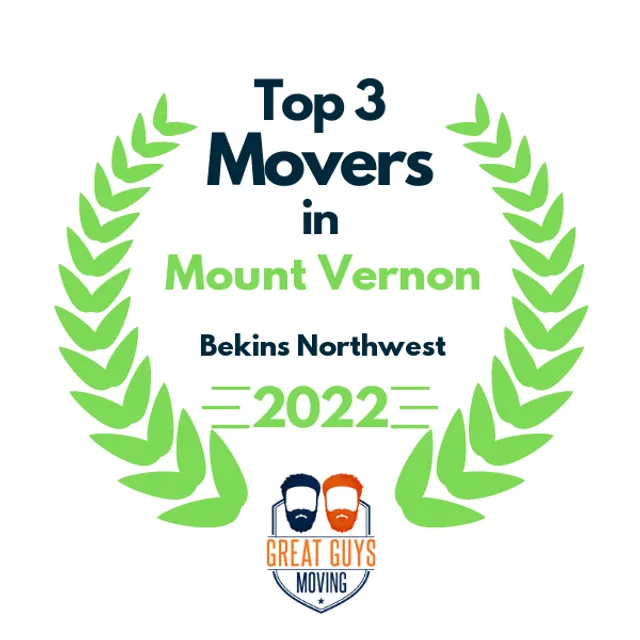 Top 3 Movers in Seattle, WA 2022 award