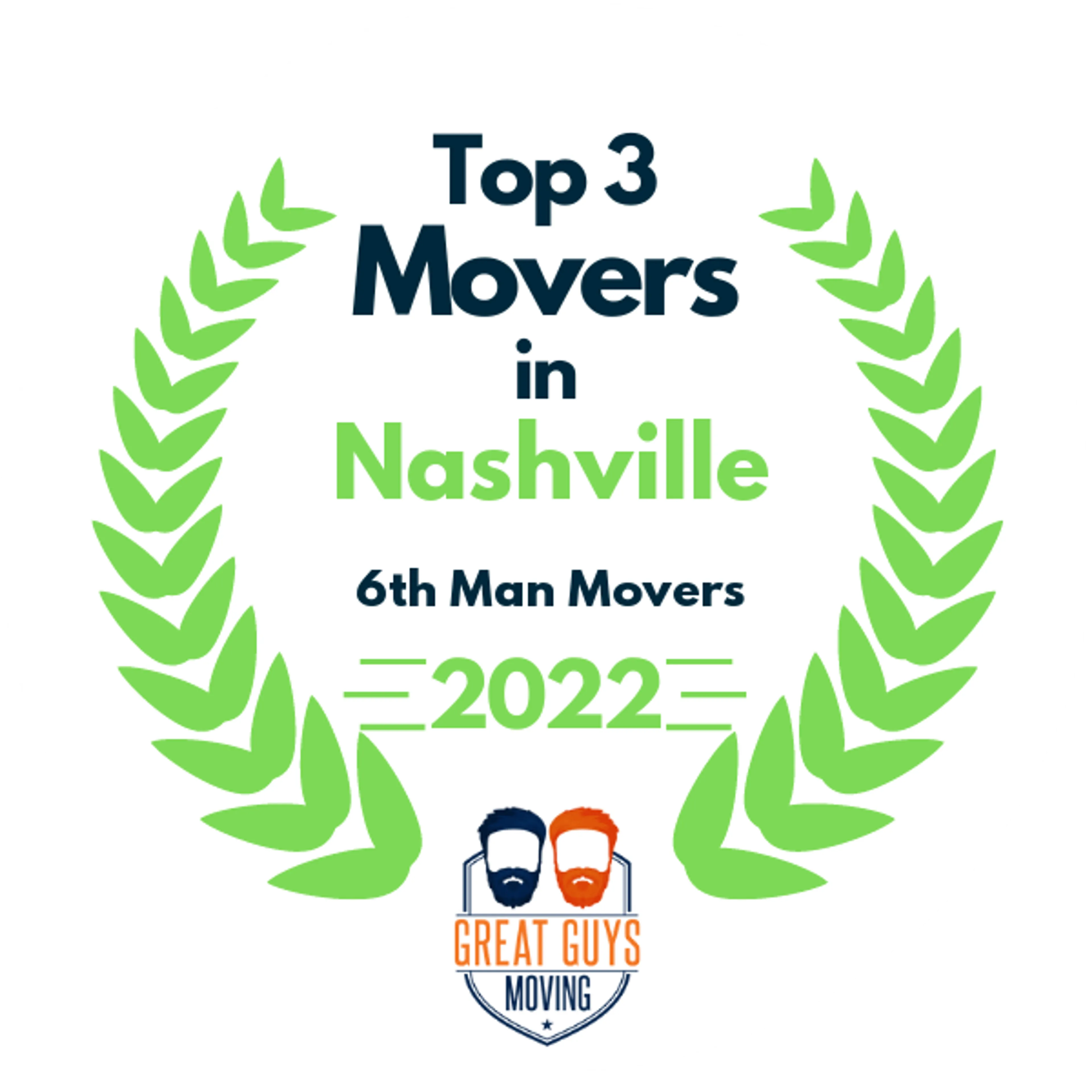 Top 3 Movers in Nashville, TN 2022 award
