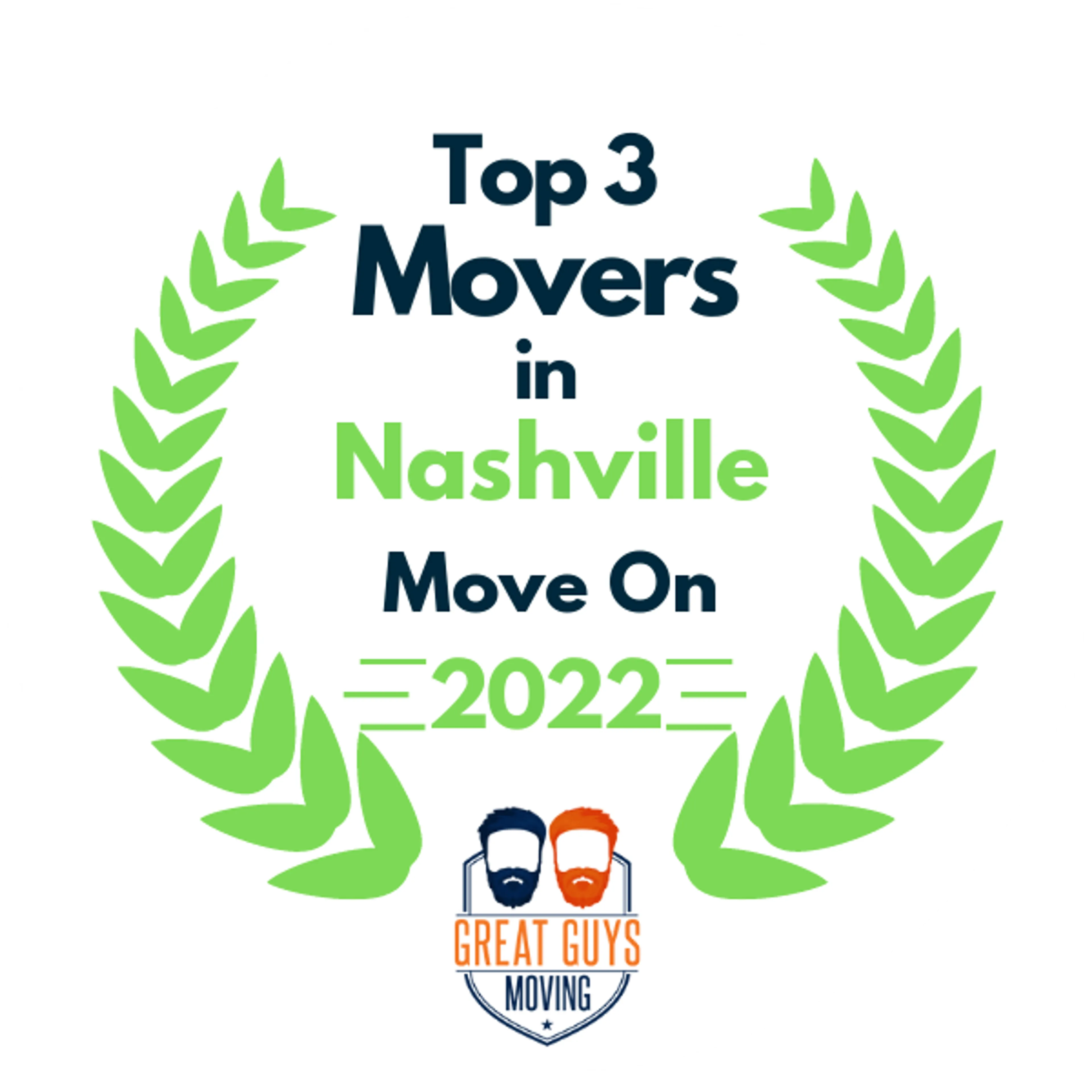 Top 3 Movers in Nashville, TN 2022 award