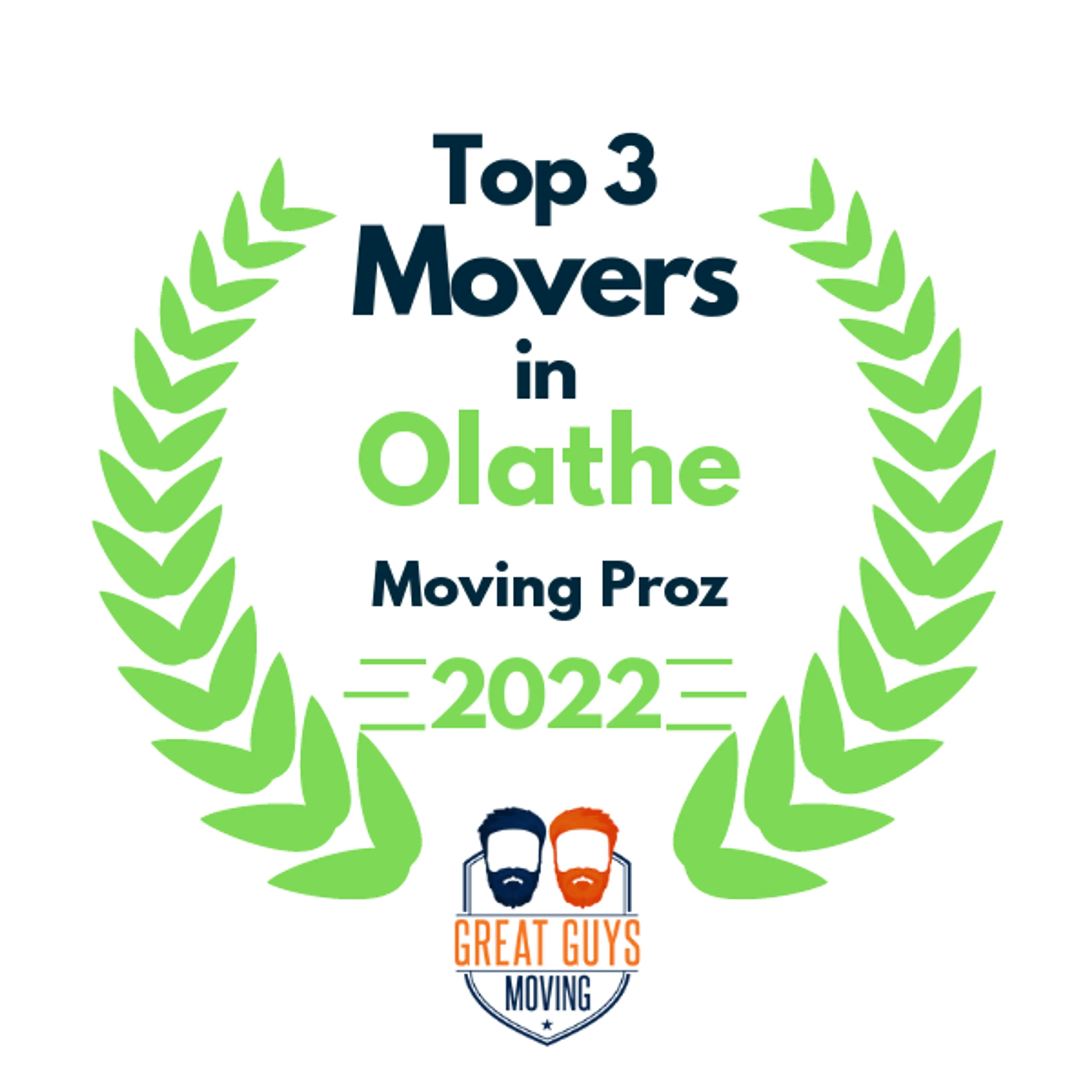 Top 3 Movers in Lansing, KS 2022 award