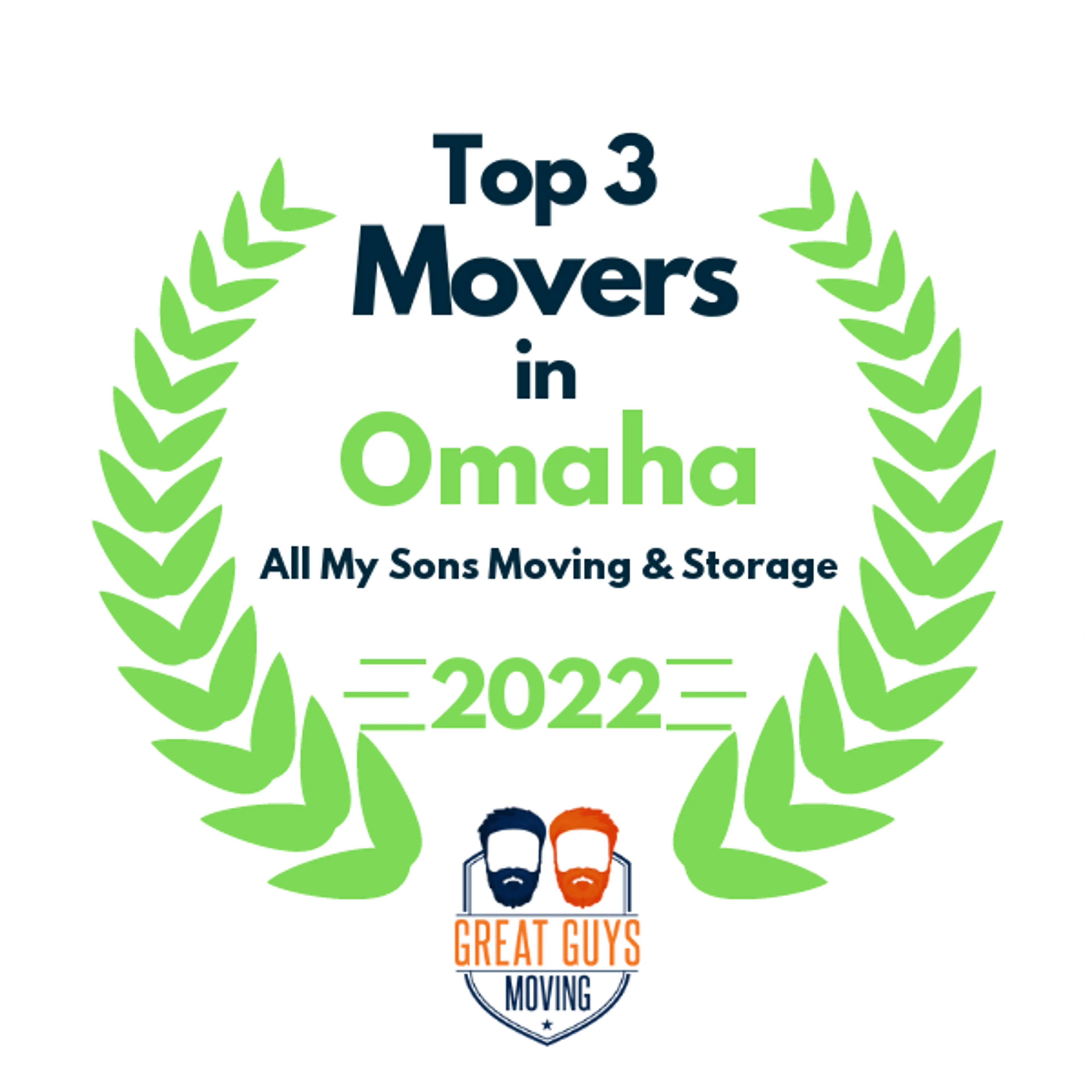 Top 3 Movers in Omaha, NE 2022 award