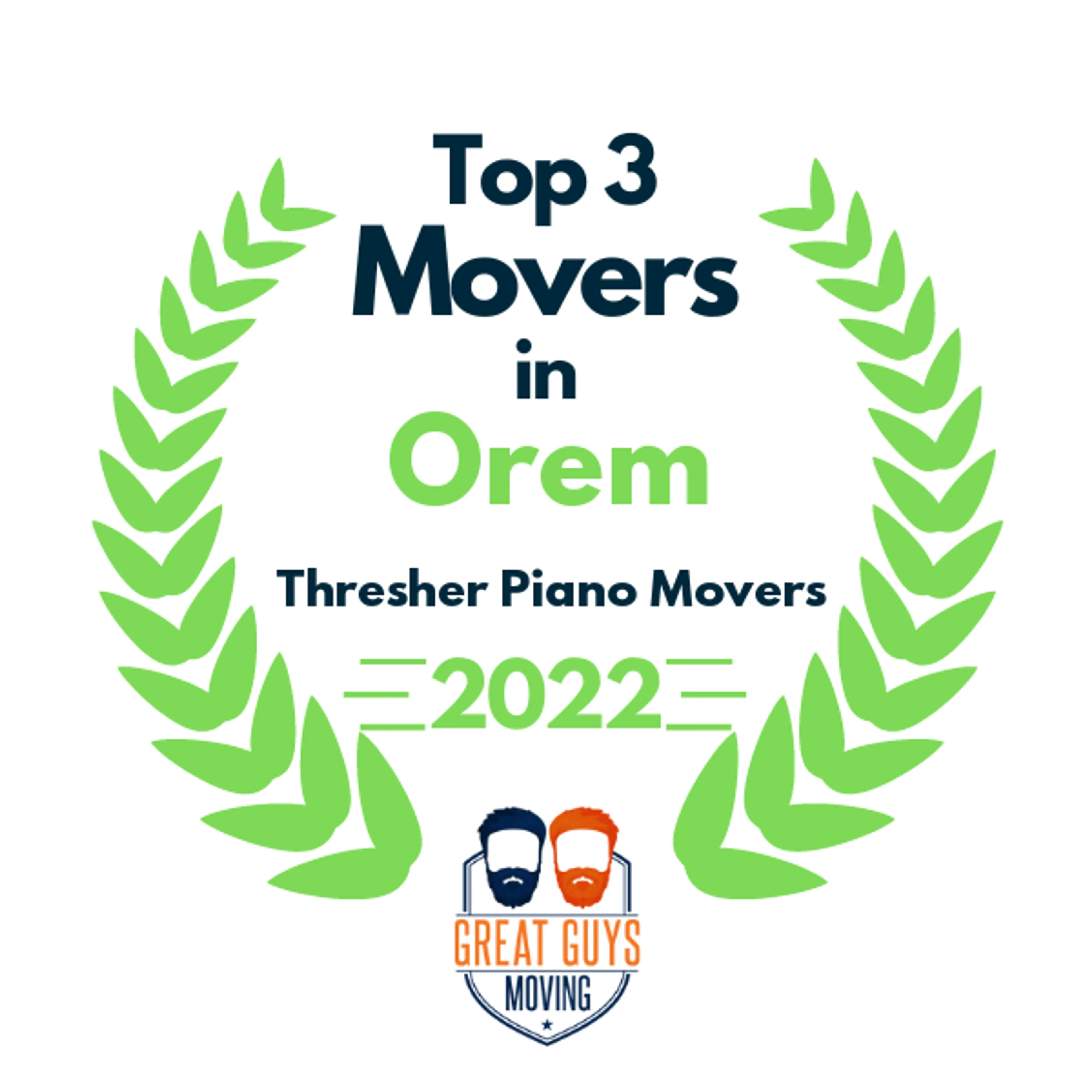 Top 3 Movers in Salt Lake City, UT 2022 award