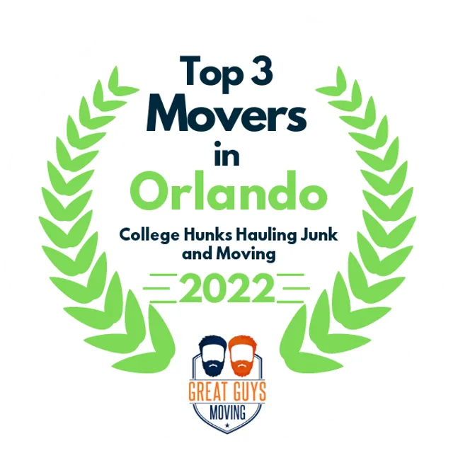 Top 3 Movers in Orlando, FL 2022 award