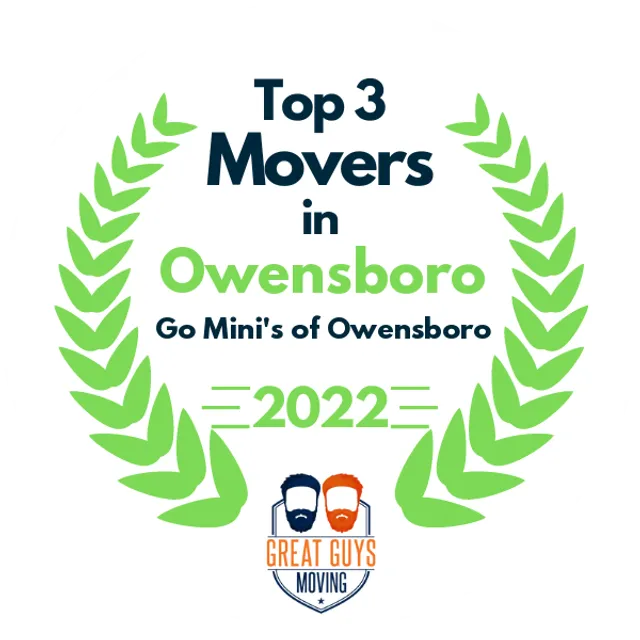 Top 3 Movers in Owensboro, KY 2022 award