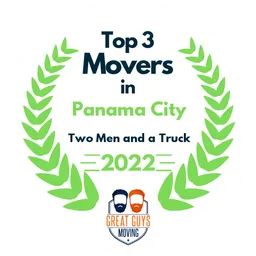 top 3 ranked movers in panama city 2022 two men and a truck image