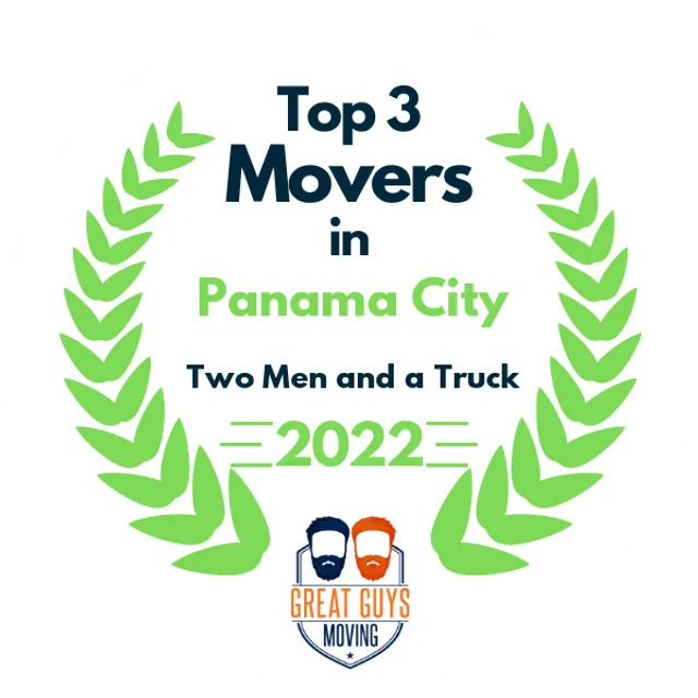 Top 3 Movers in Panama City, FL 2022 award